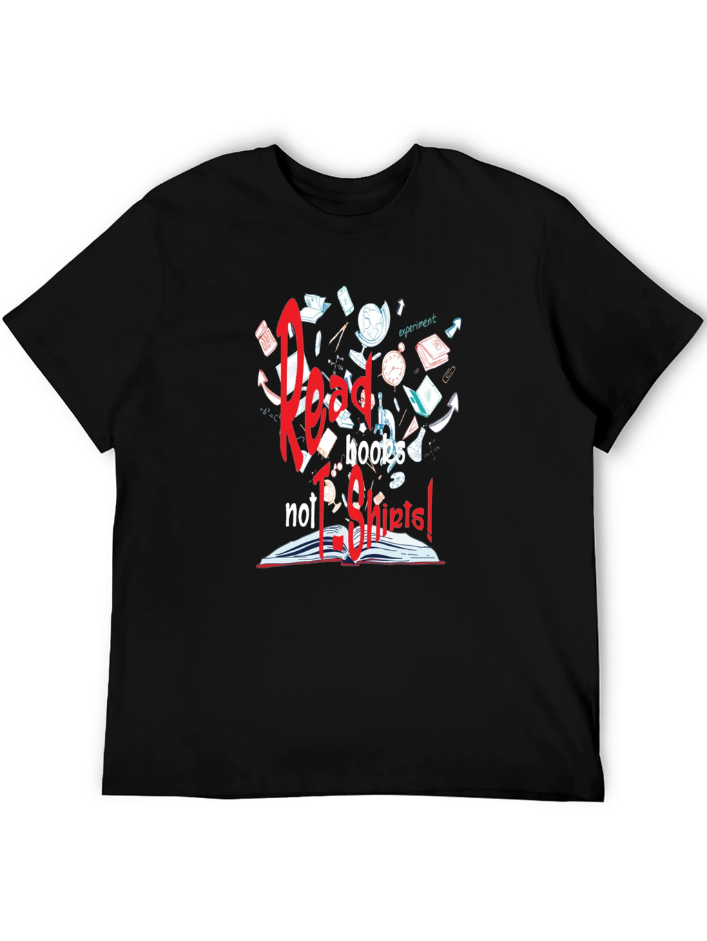 Read Books Not T-Shirts Graphic Tee
