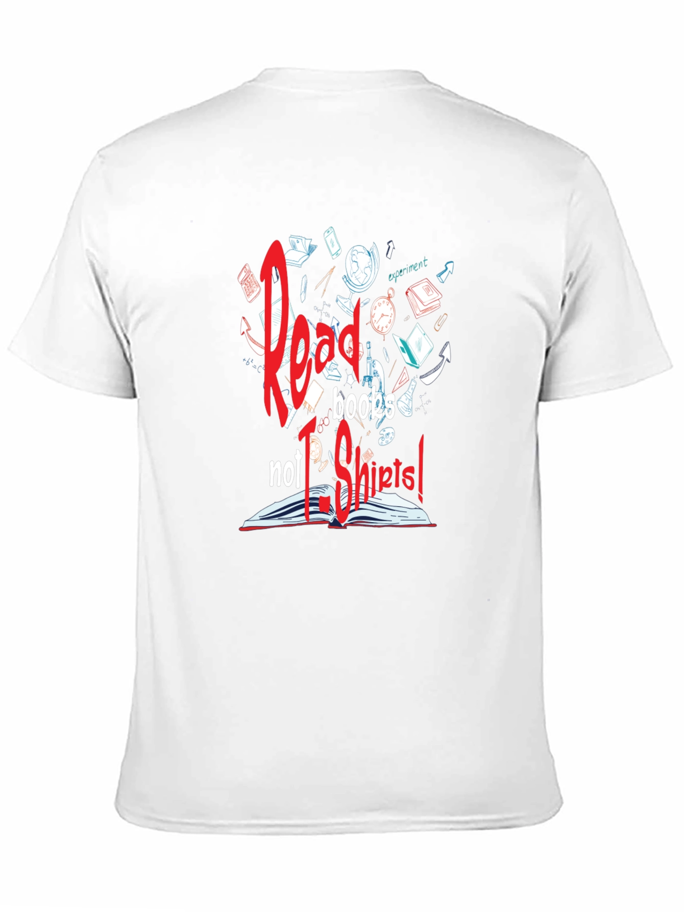 Read Books Not T-Shirts Graphic Tee