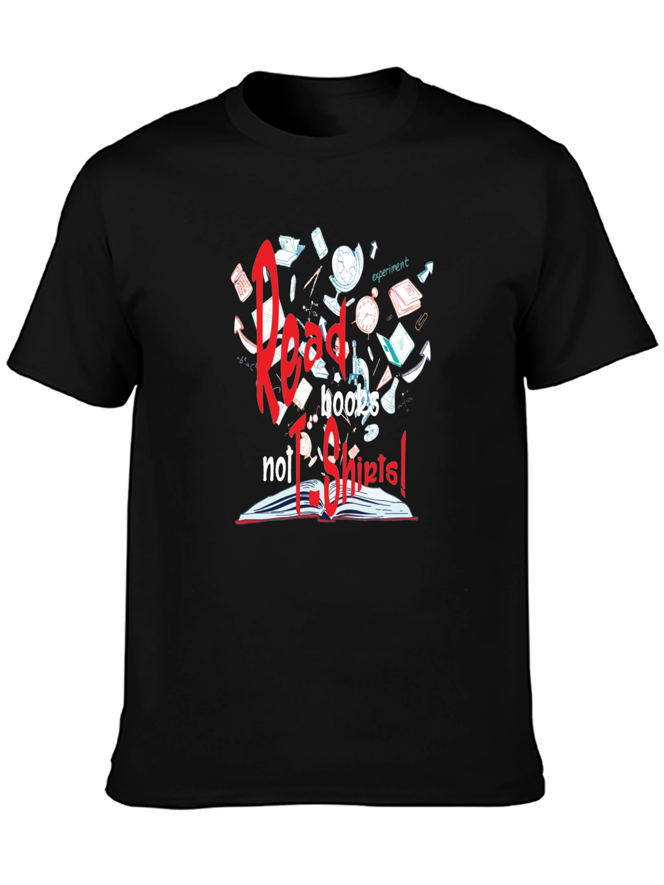 Read Books Not T-Shirts Graphic Tee