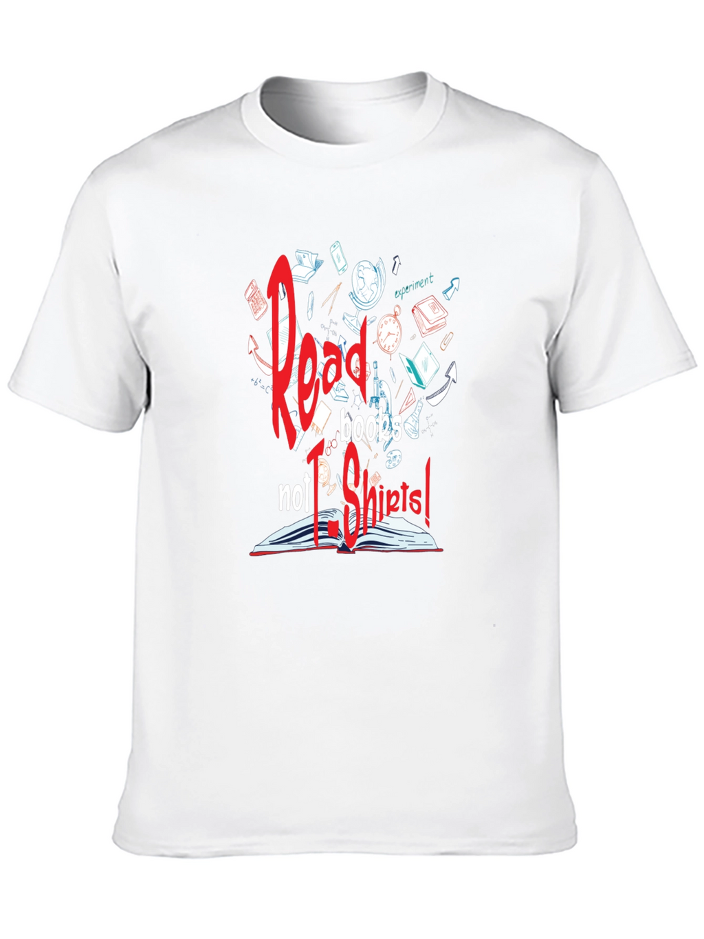 Read Books Not T-Shirts Graphic Tee