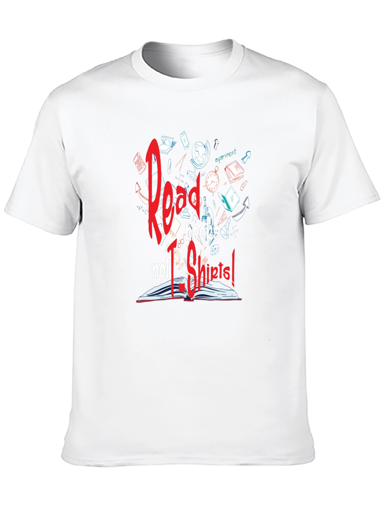Read Books Not T-Shirts Graphic Tee