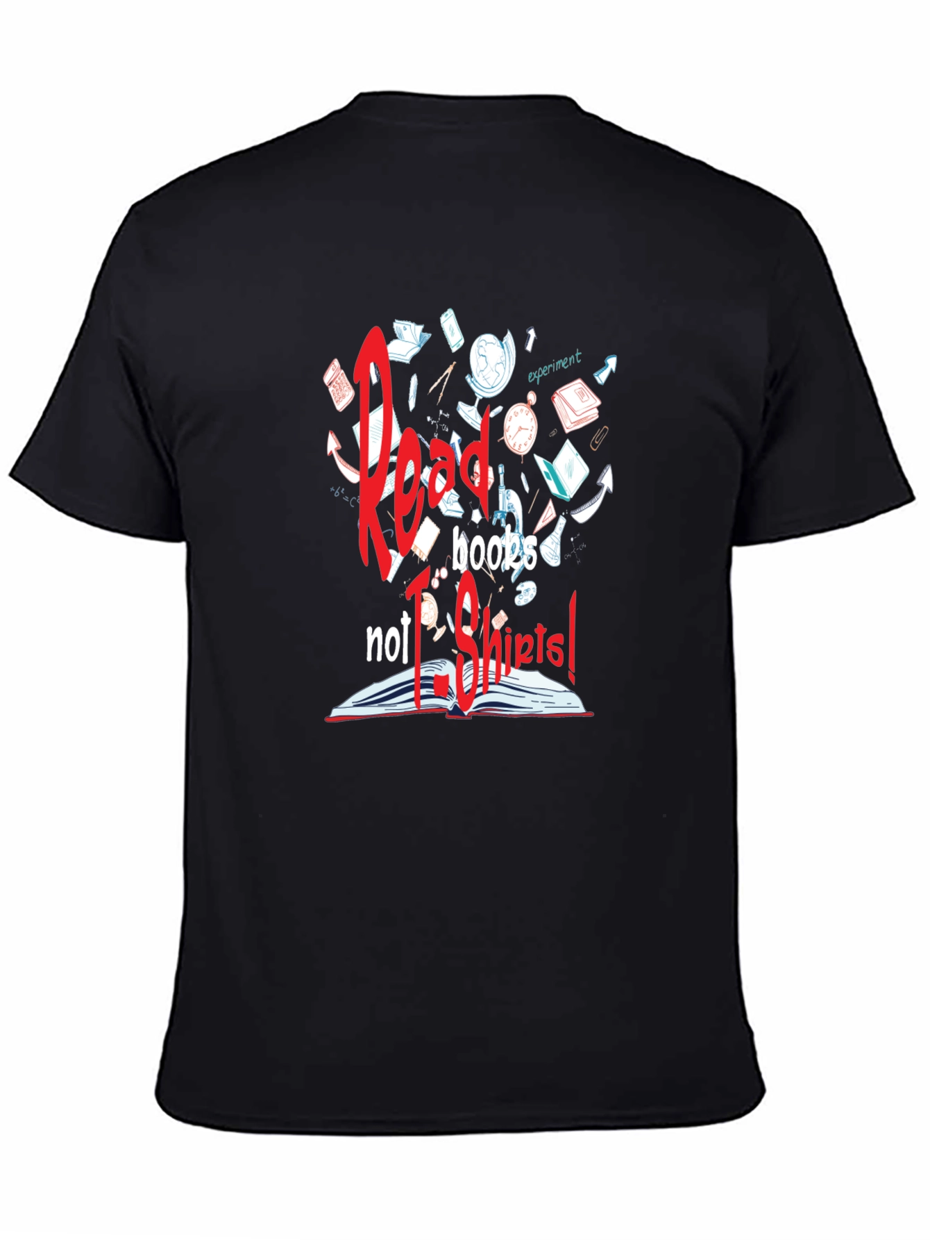 Read Books Not T-Shirts Graphic Tee