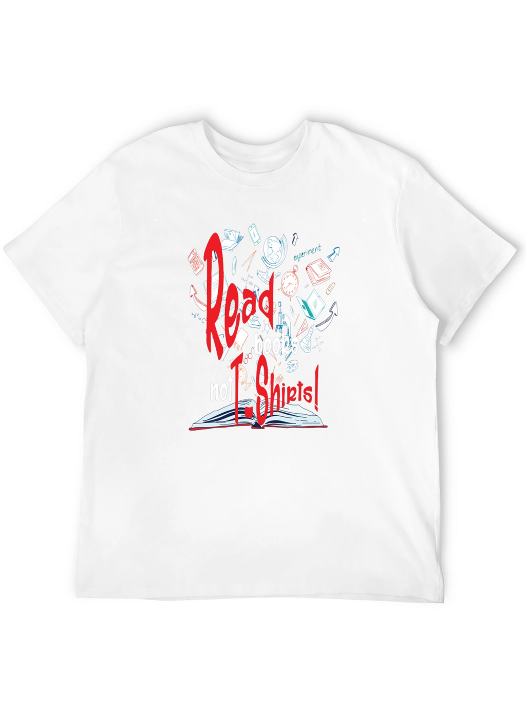 Read Books Not T-Shirts Graphic Tee