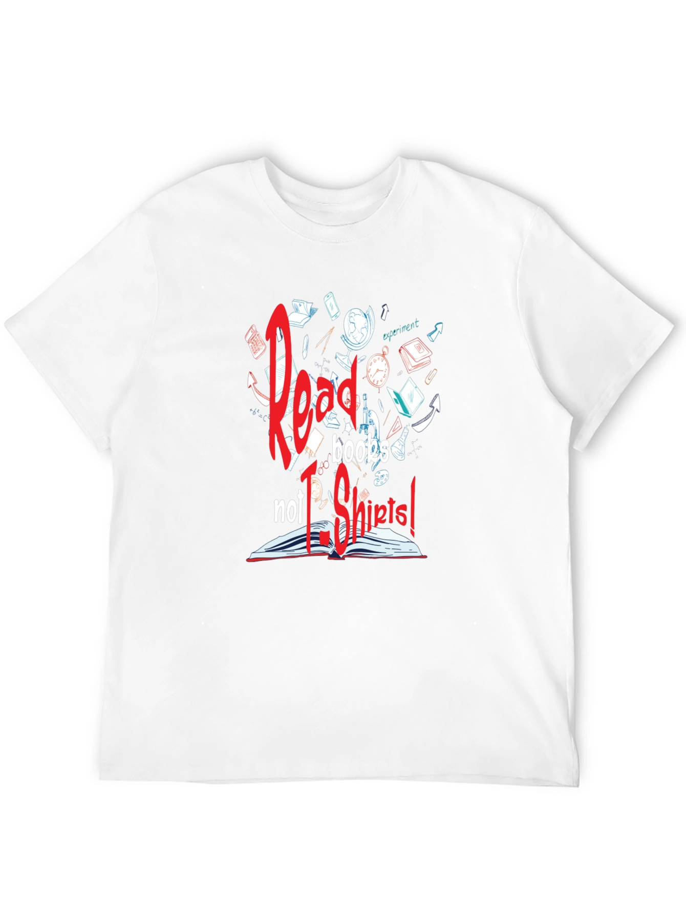 Read Books Not T-Shirts Graphic Tee