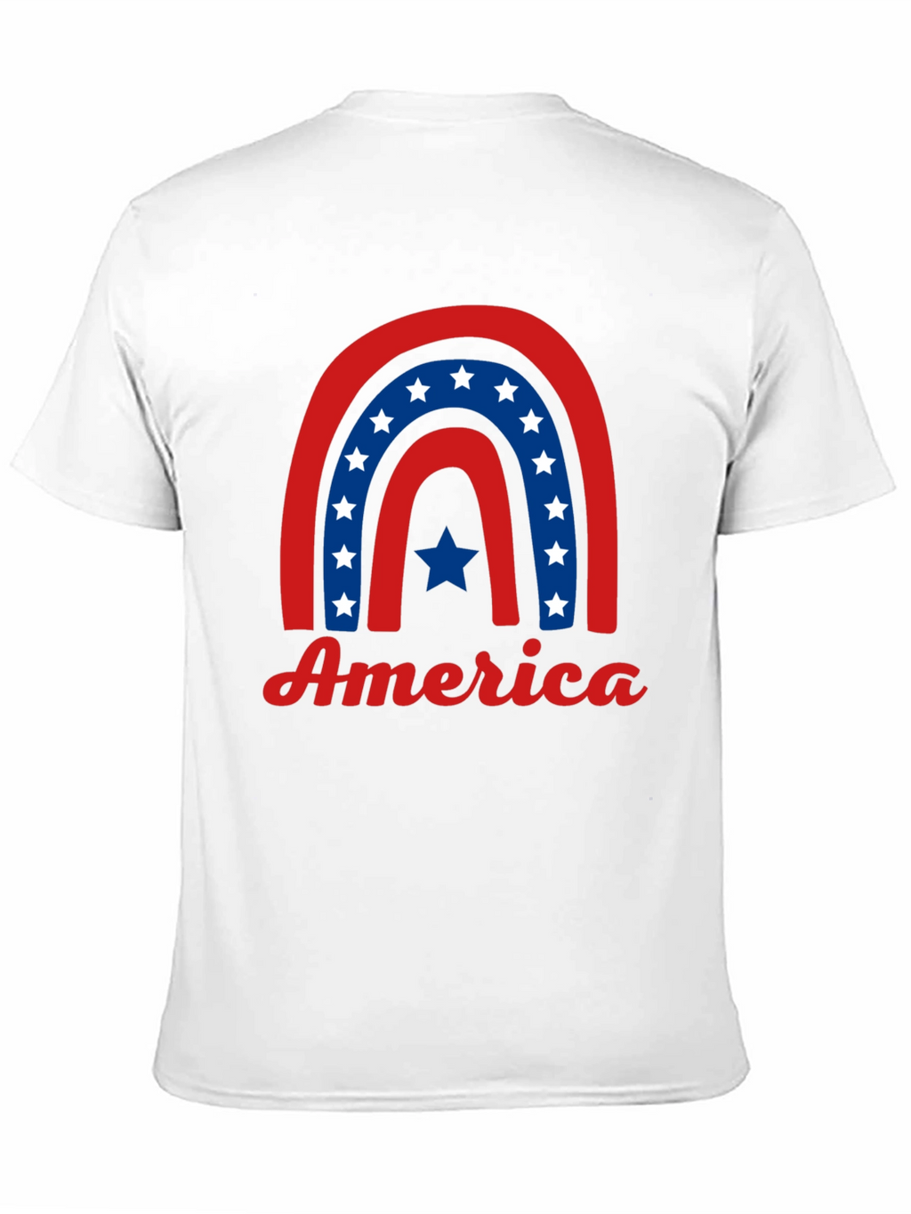 Patriotic America Rainbow T-Shirt