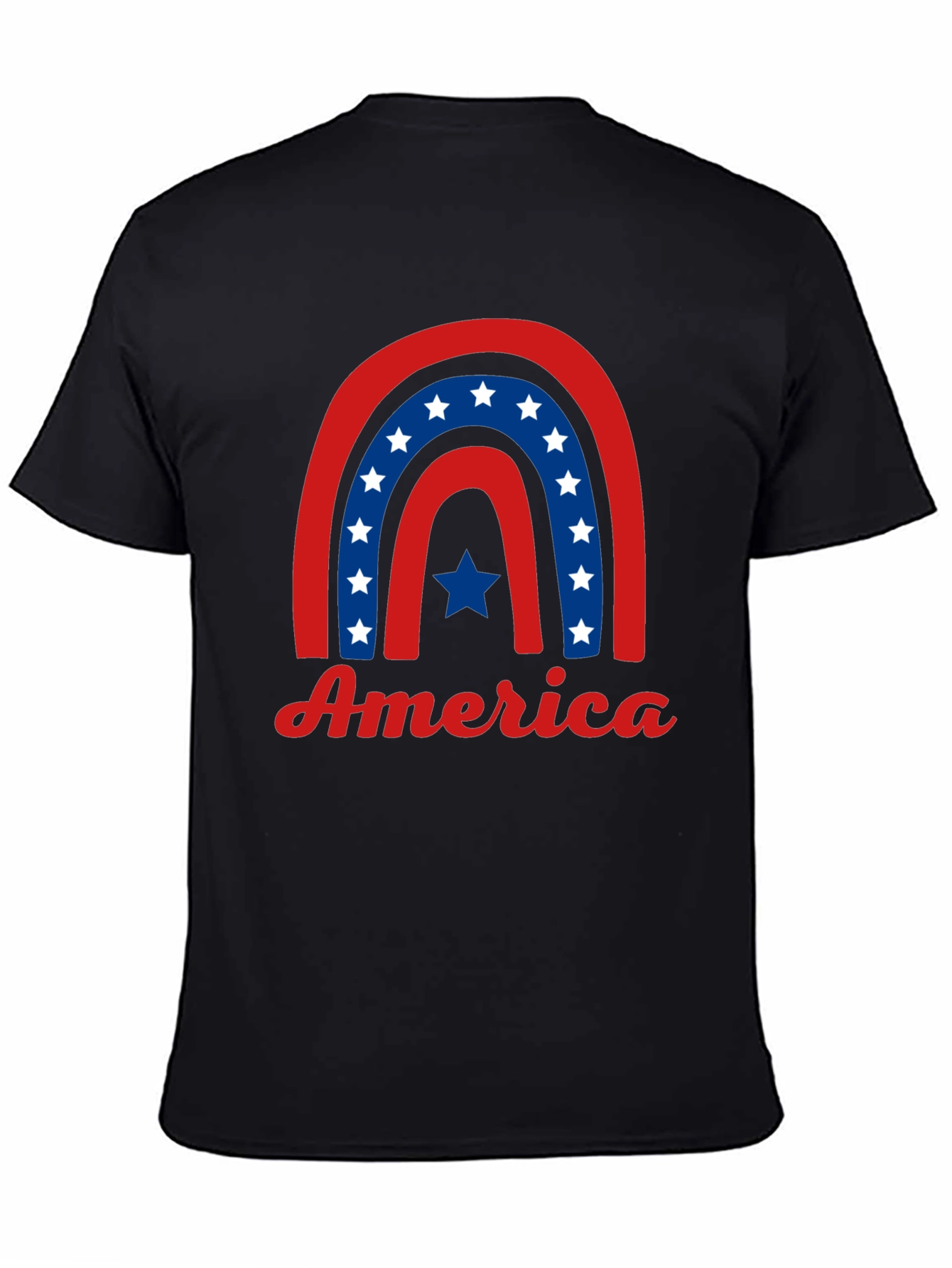 Patriotic America Rainbow T-Shirt
