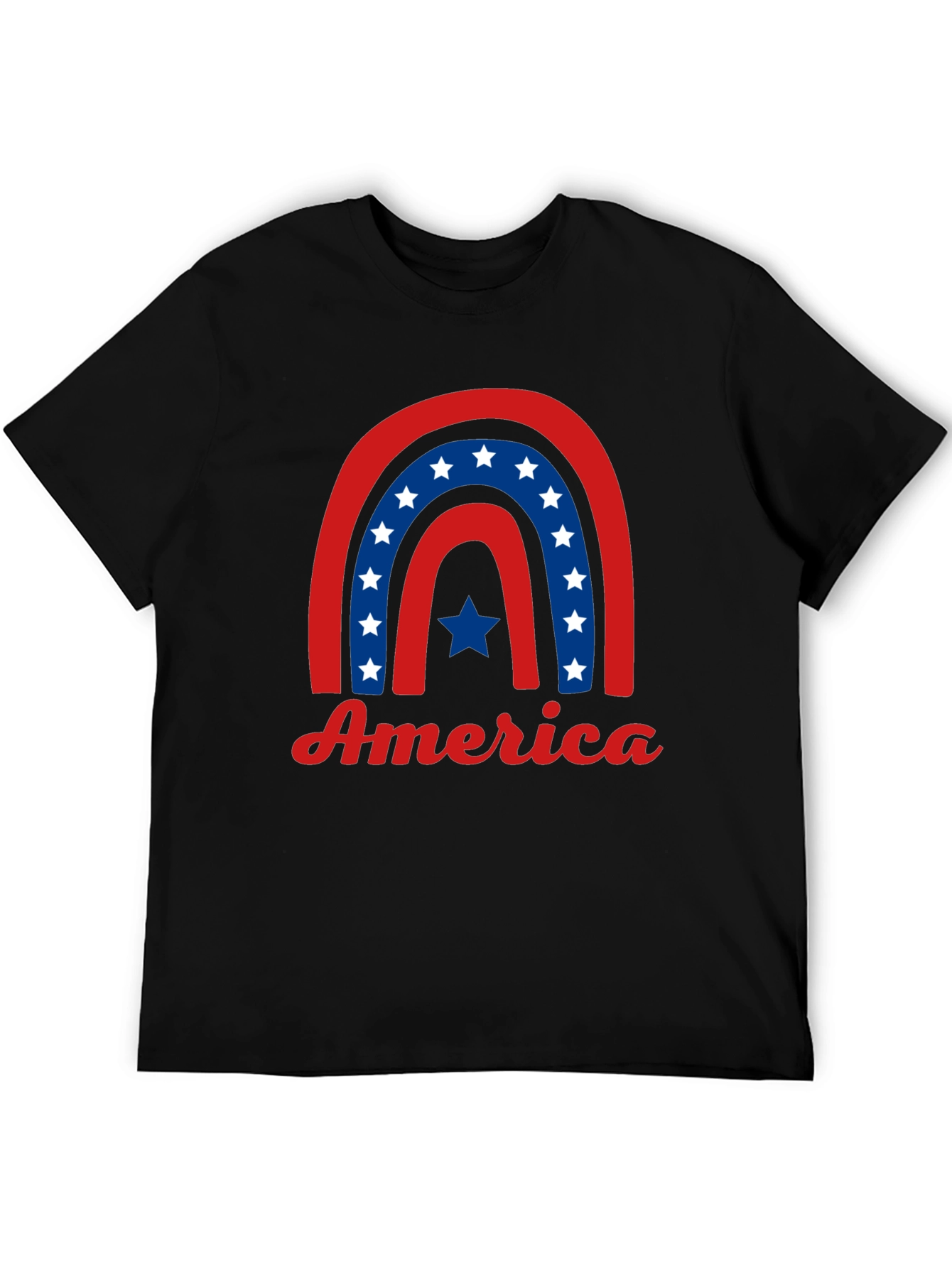 Patriotic America Rainbow T-Shirt