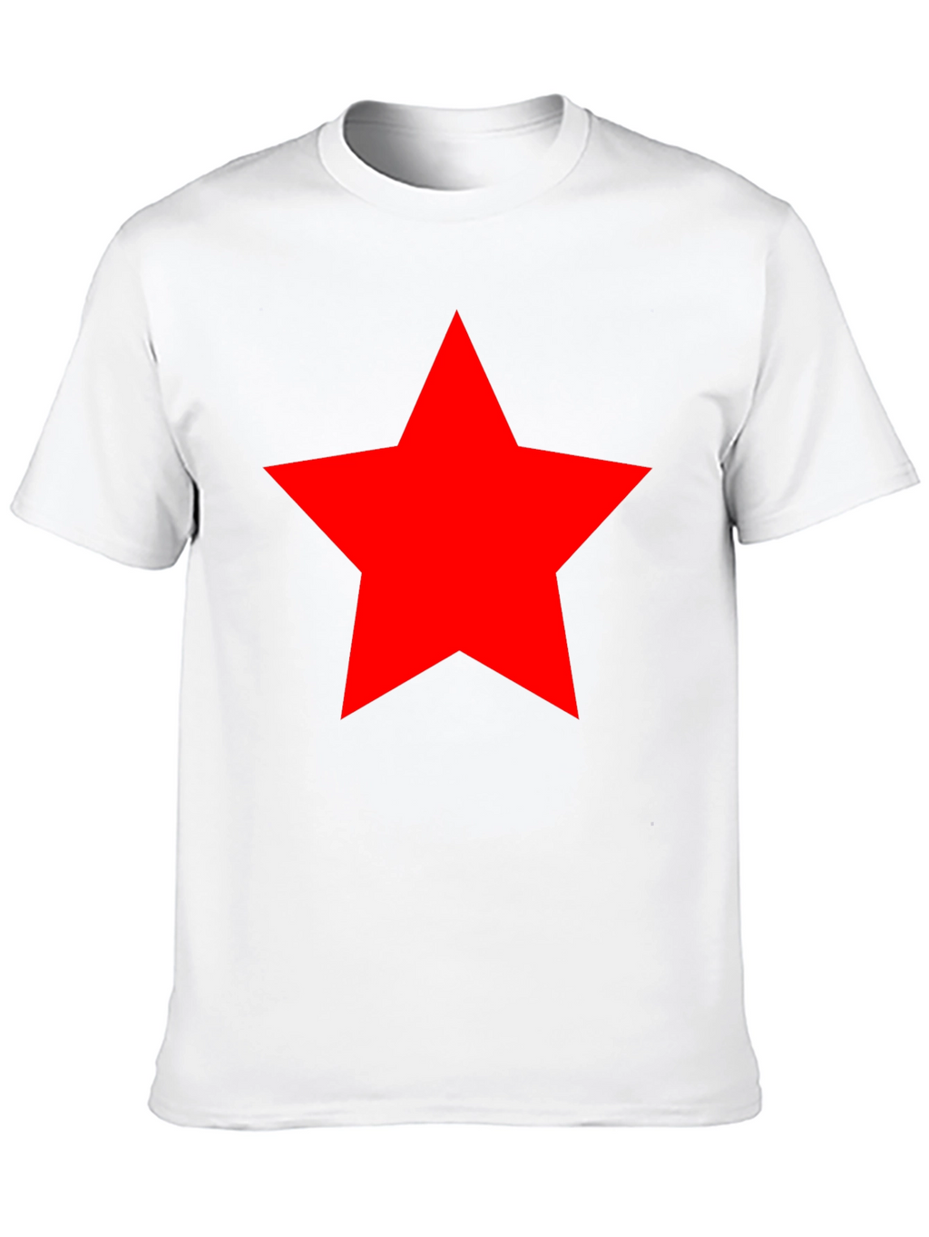 Red Star Graphic Black T-Shirt - Classic Style
