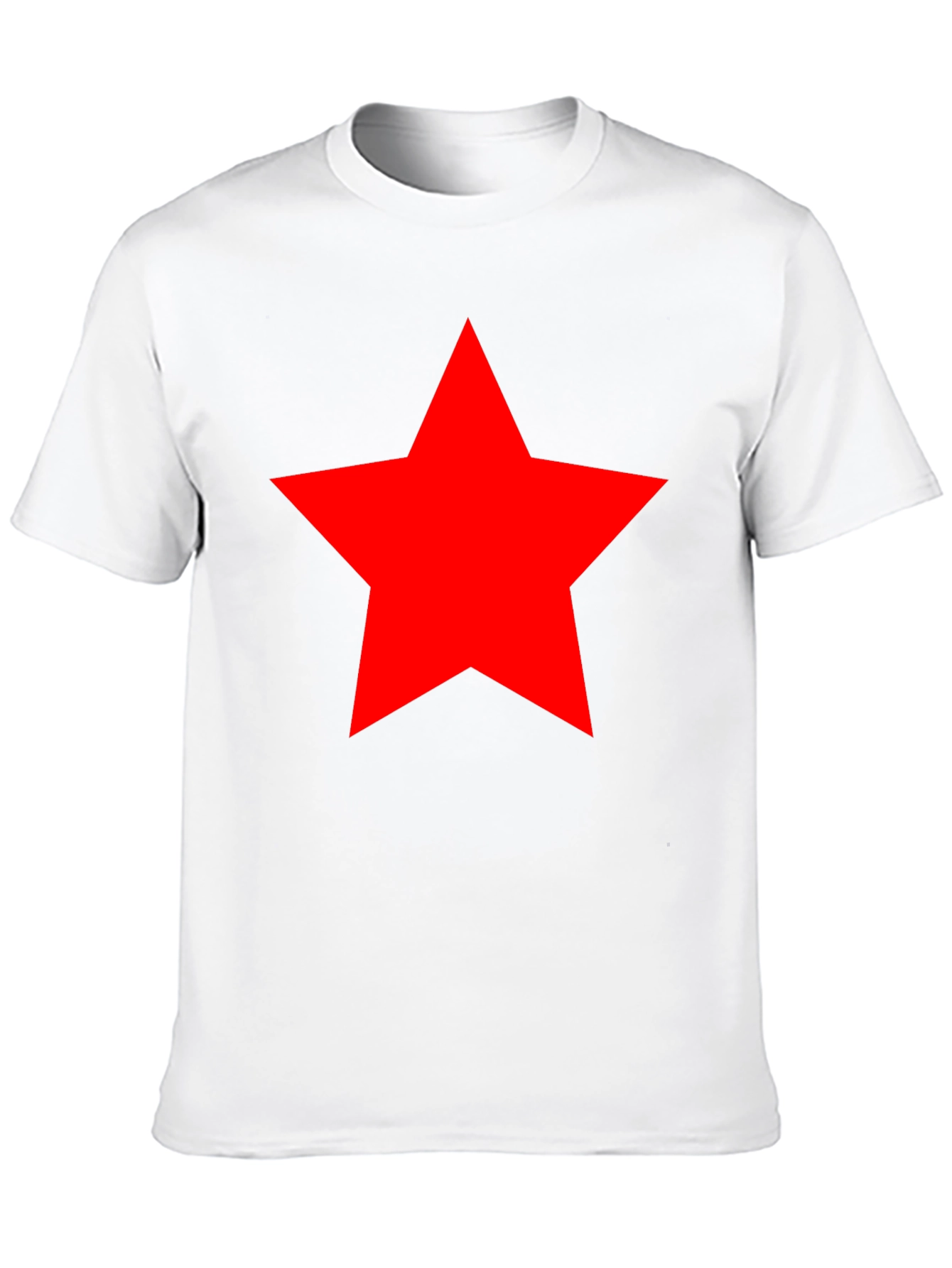 Red Star Graphic Black T-Shirt - Classic Style