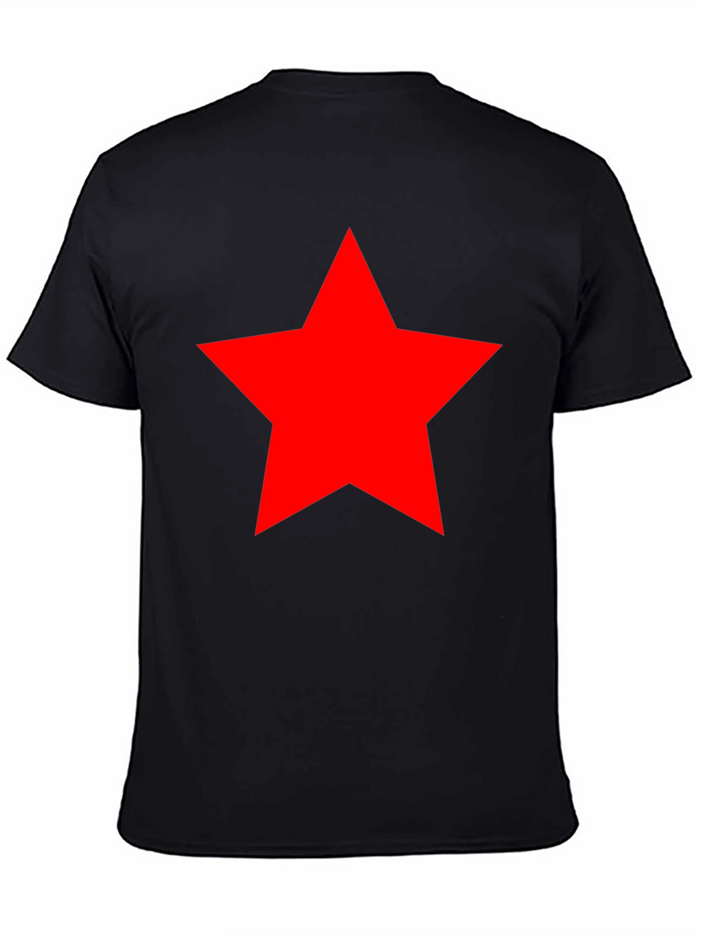 Red Star Graphic Black T-Shirt - Classic Style
