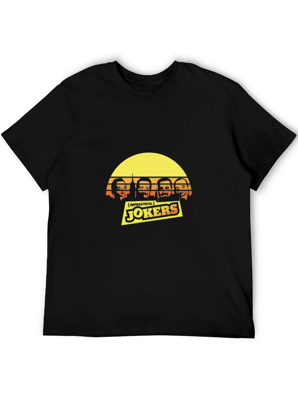 Impractical Jokers Sunset T-Shirt - Black