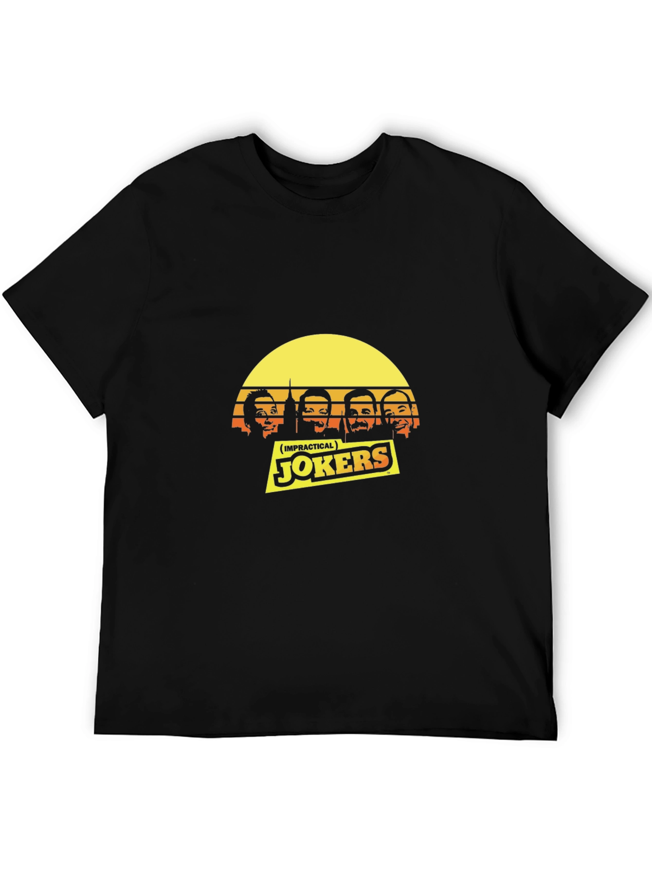 Impractical Jokers Sunset T-Shirt - Black