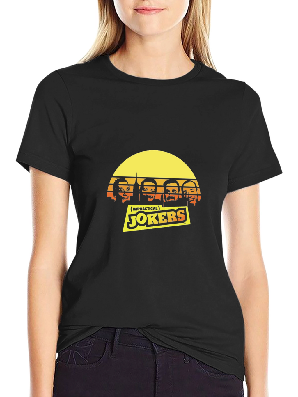 Impractical Jokers Sunset T-Shirt - Black