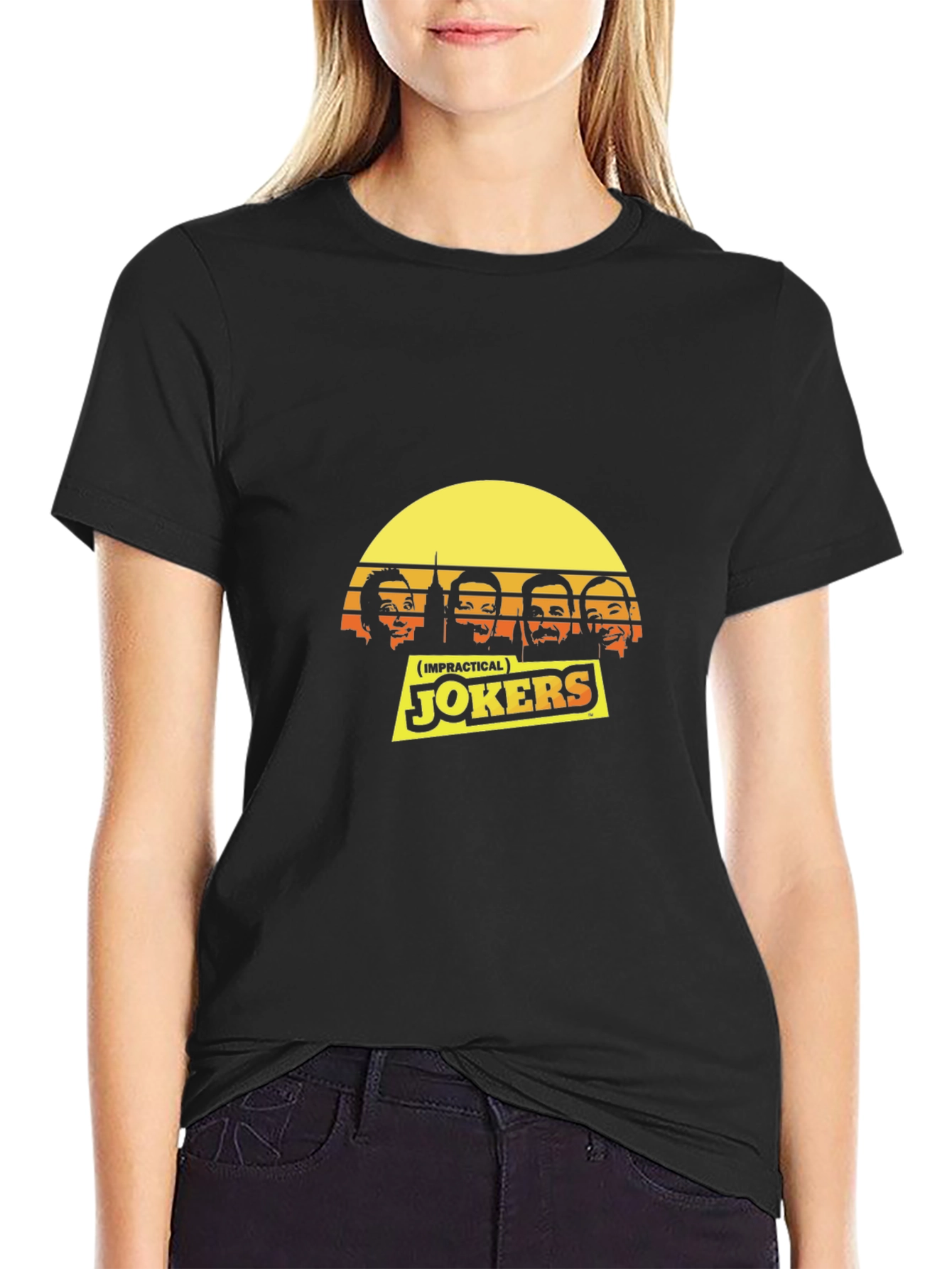 Impractical Jokers Sunset T-Shirt - Black