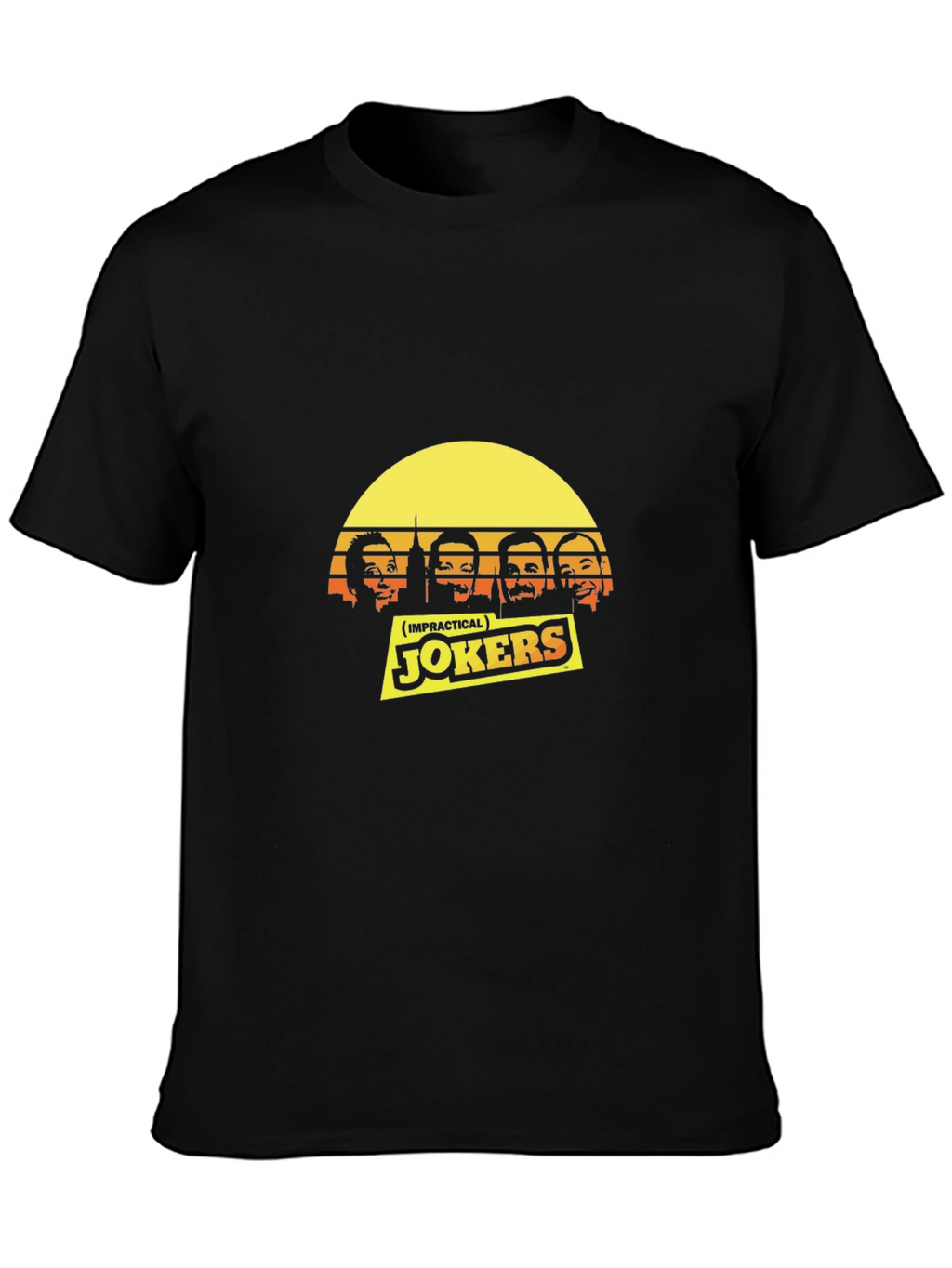 Impractical Jokers Sunset T-Shirt - Black