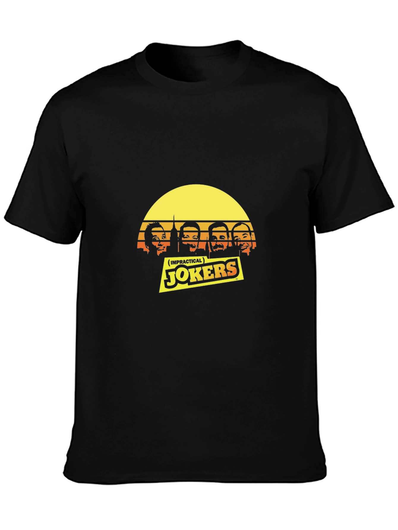 Impractical Jokers Sunset T-Shirt - Black