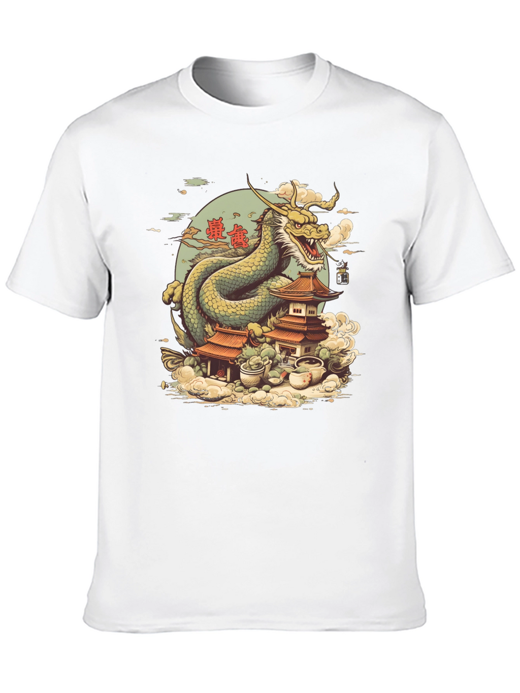 Dragon Temple Graphic Tee