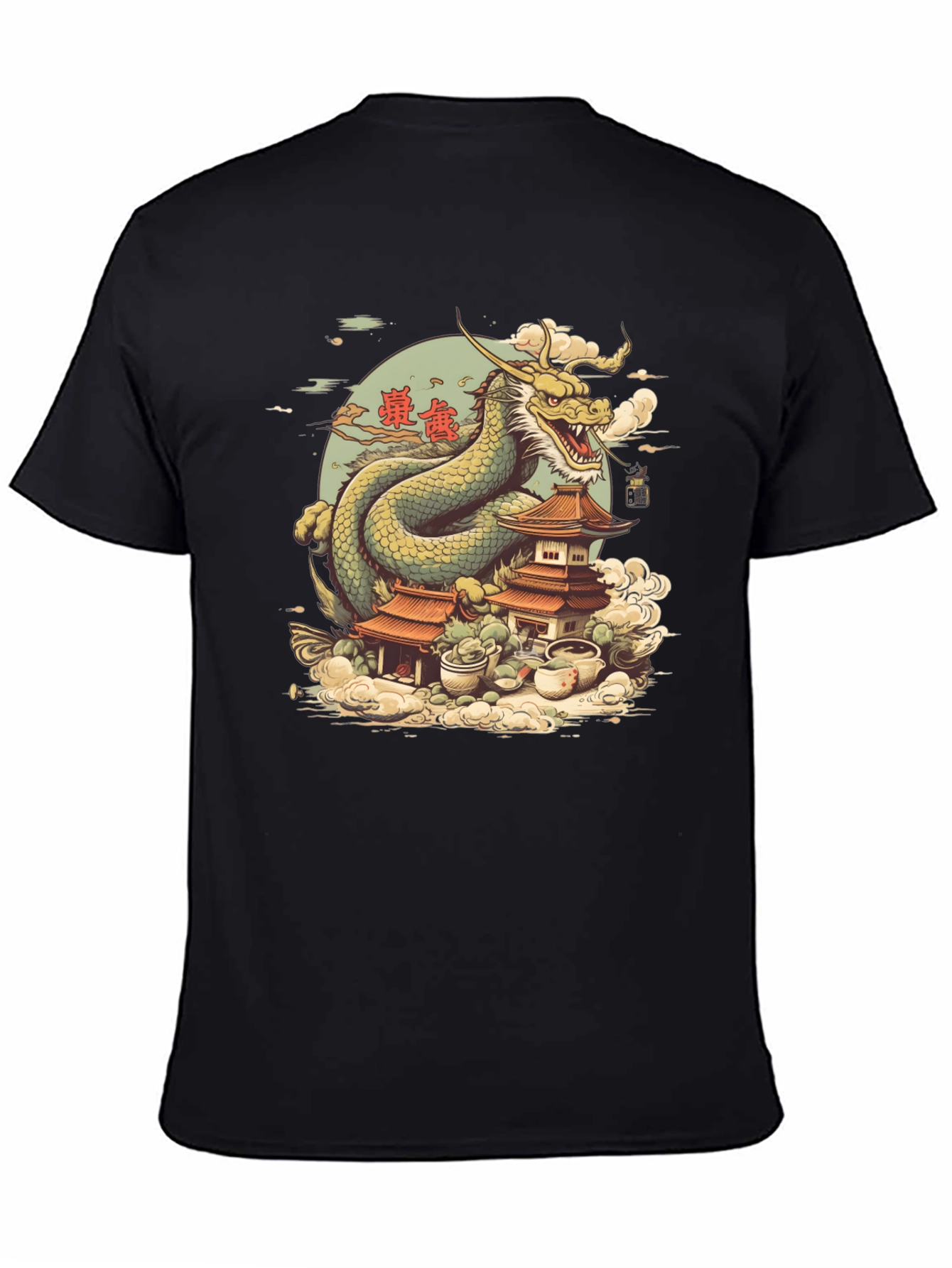 Dragon Temple Graphic Tee
