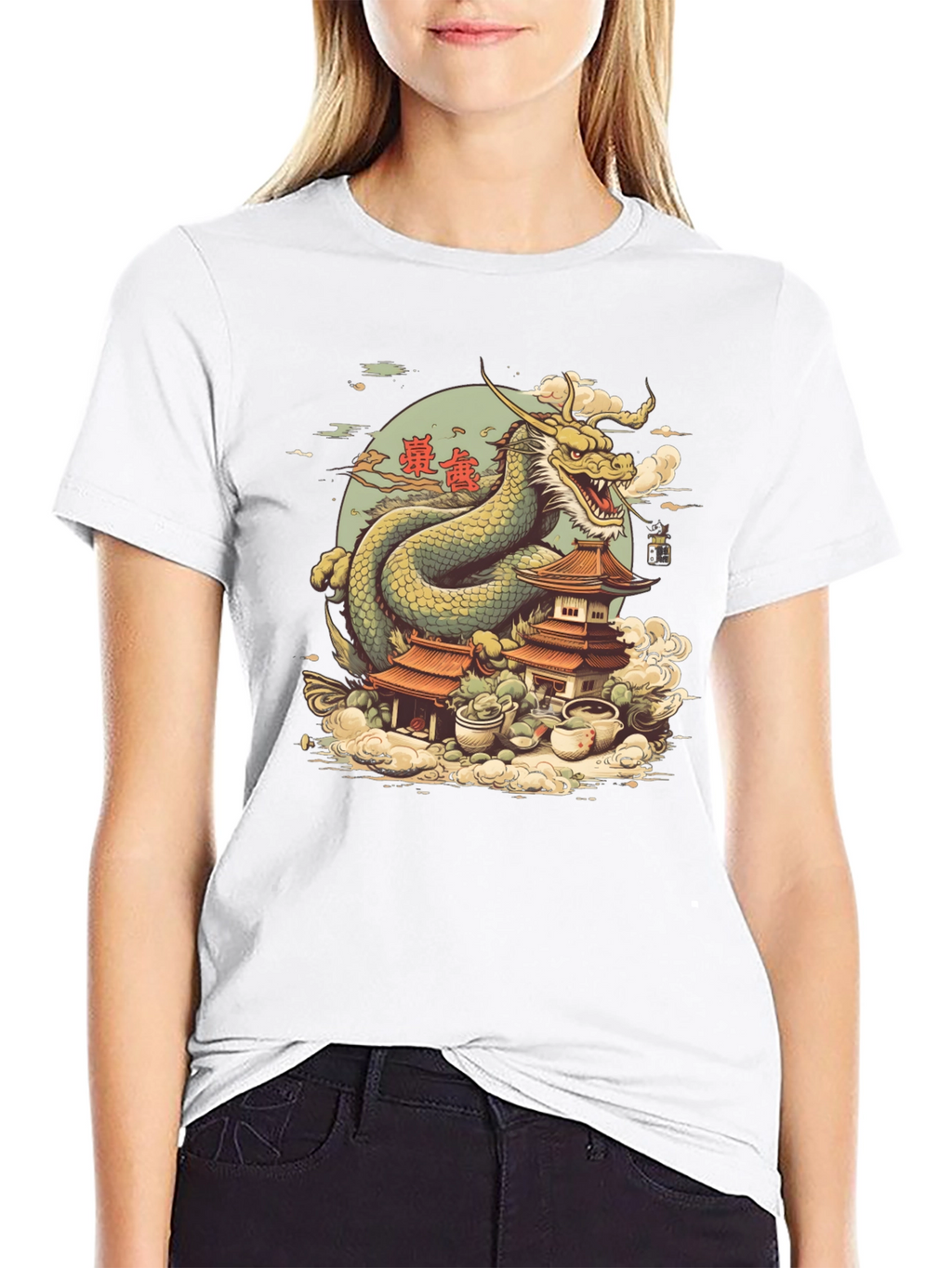 Dragon Temple Graphic Tee