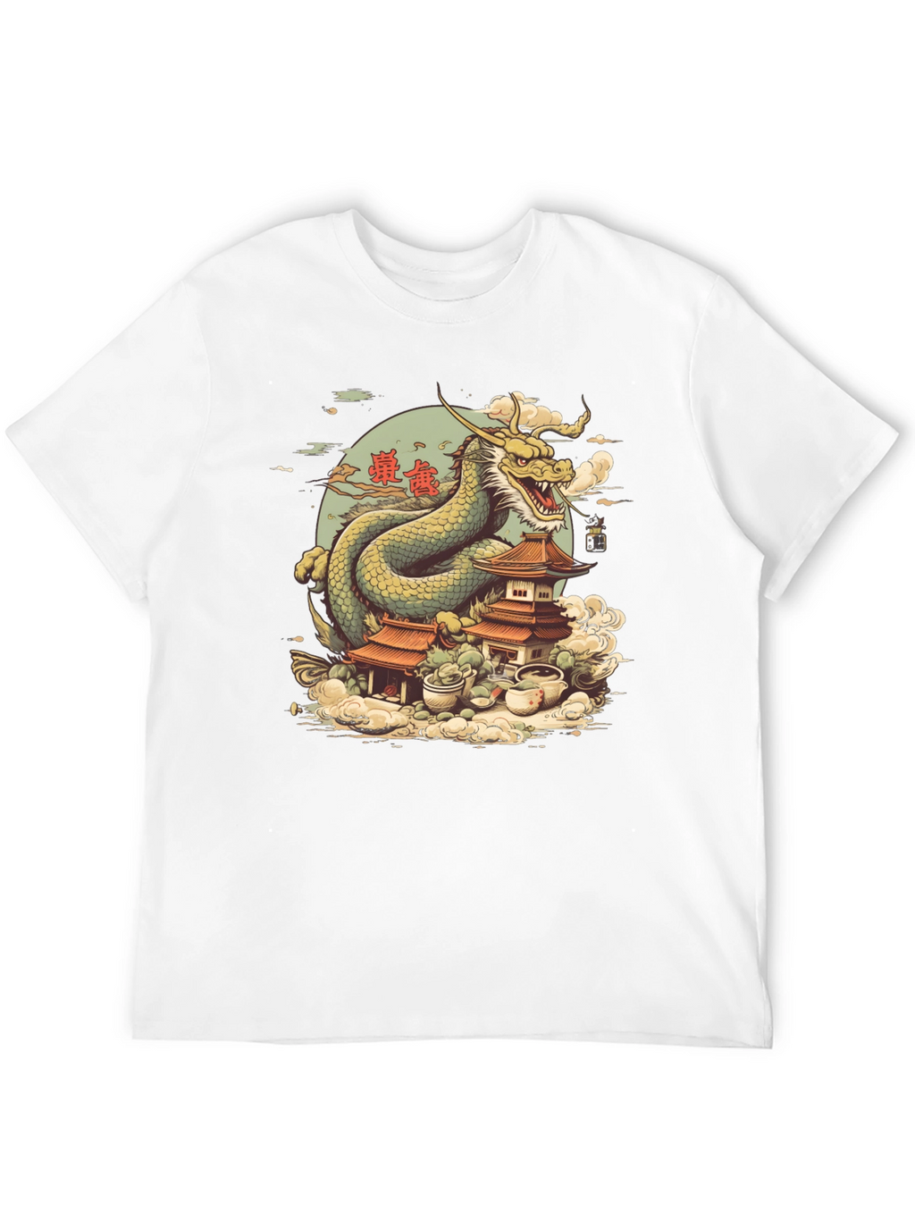 Dragon Temple Graphic Tee