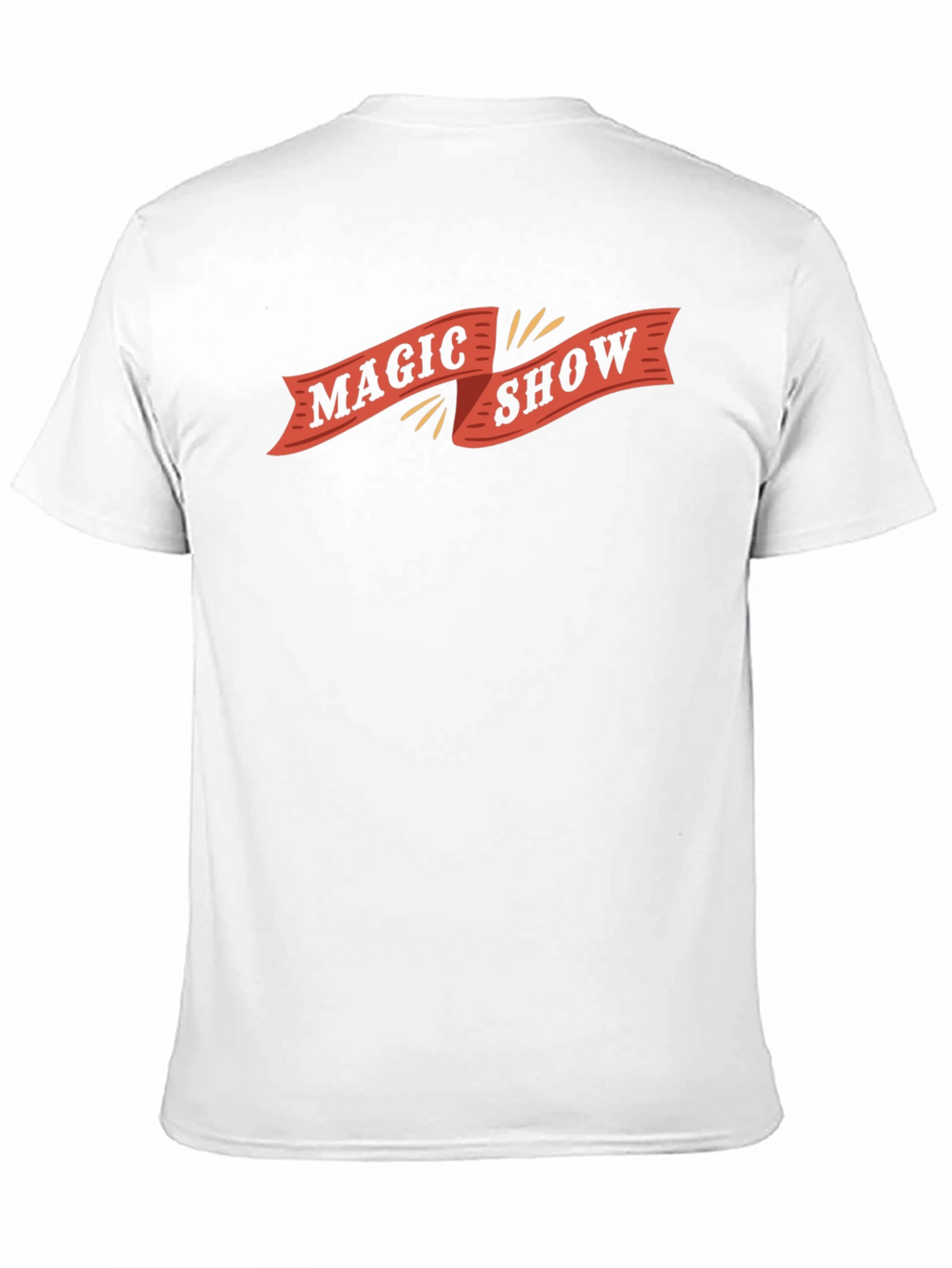 Magic Show Graphic Tee - Black Cotton Blend
