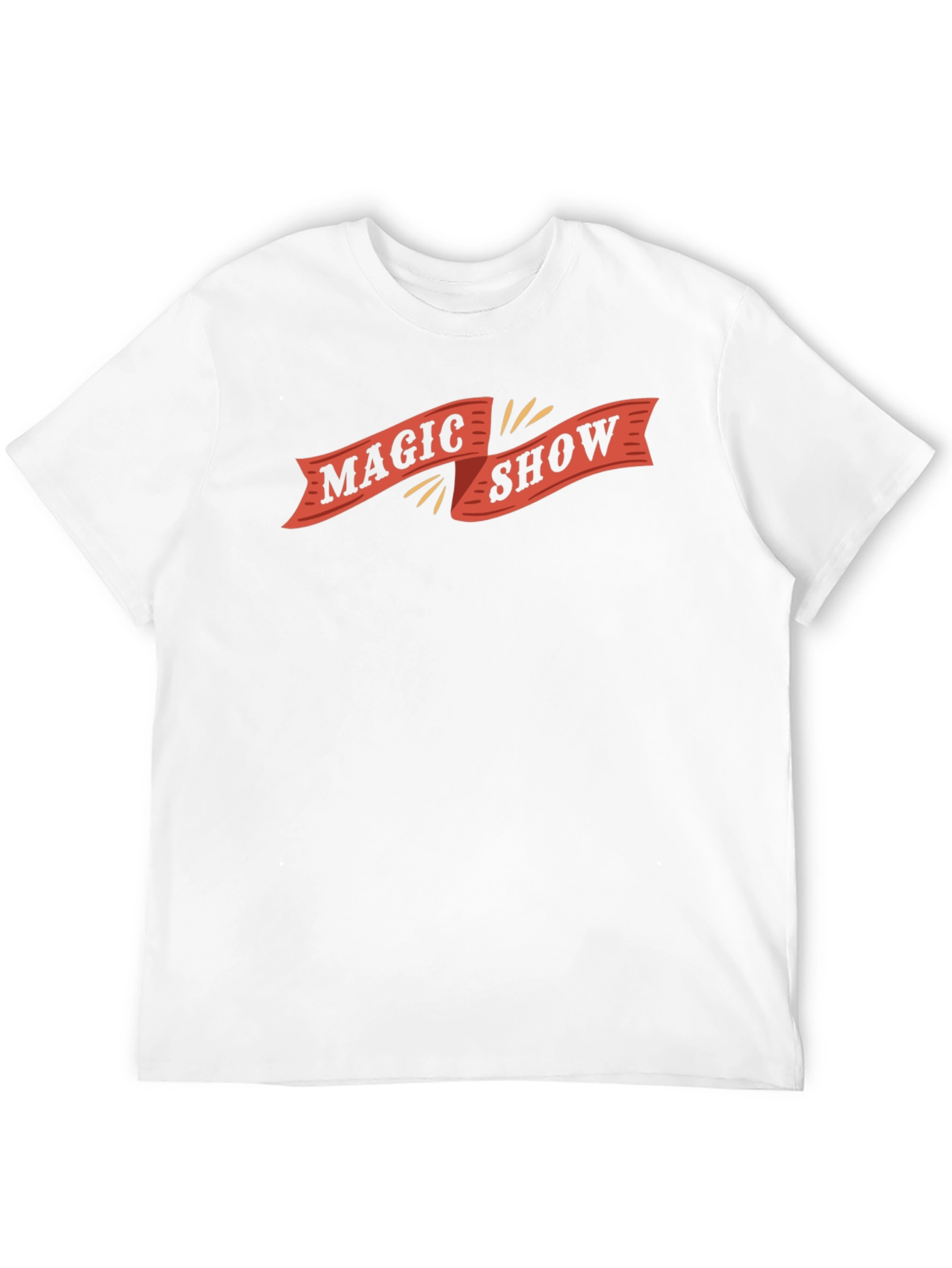 Magic Show Graphic Tee - Black Cotton Blend