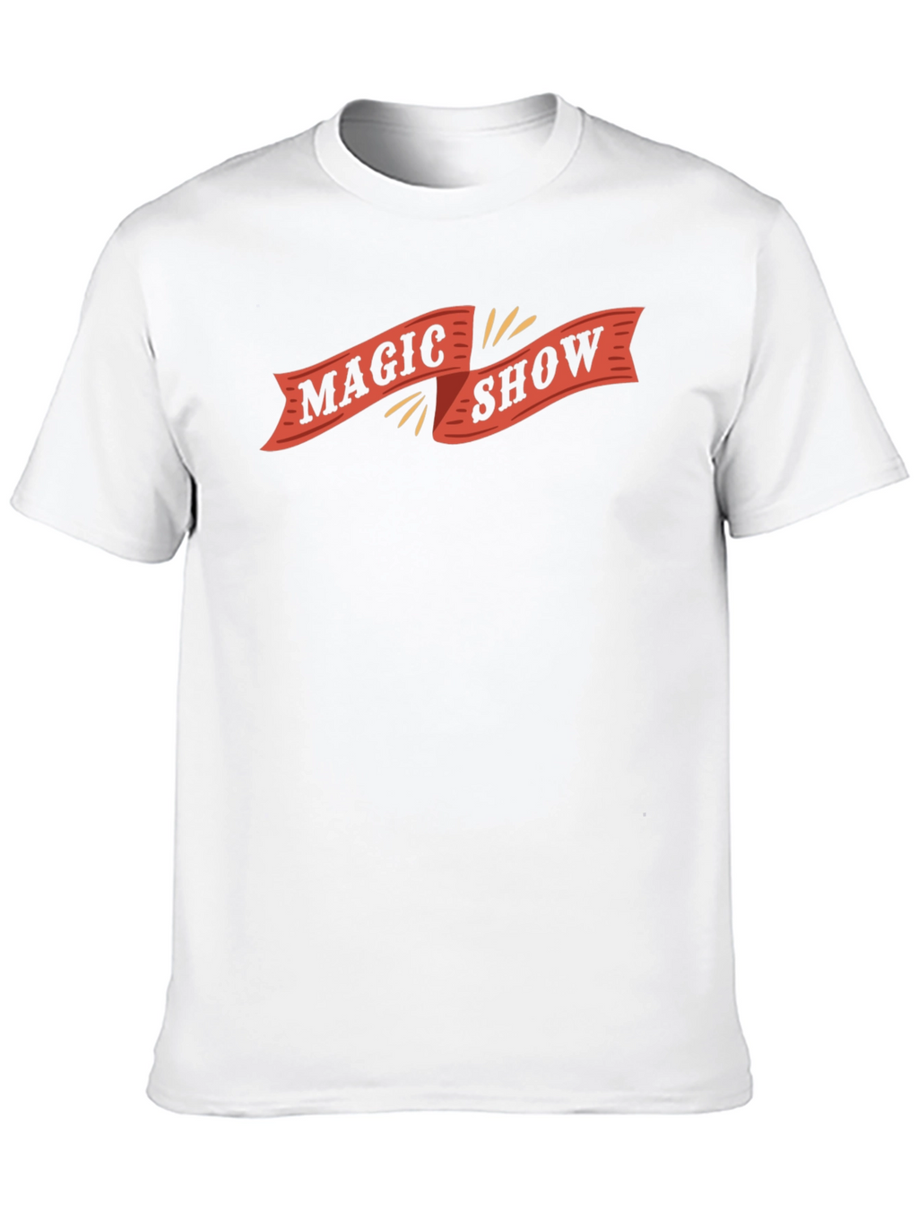 Magic Show Graphic Tee - Black Cotton Blend