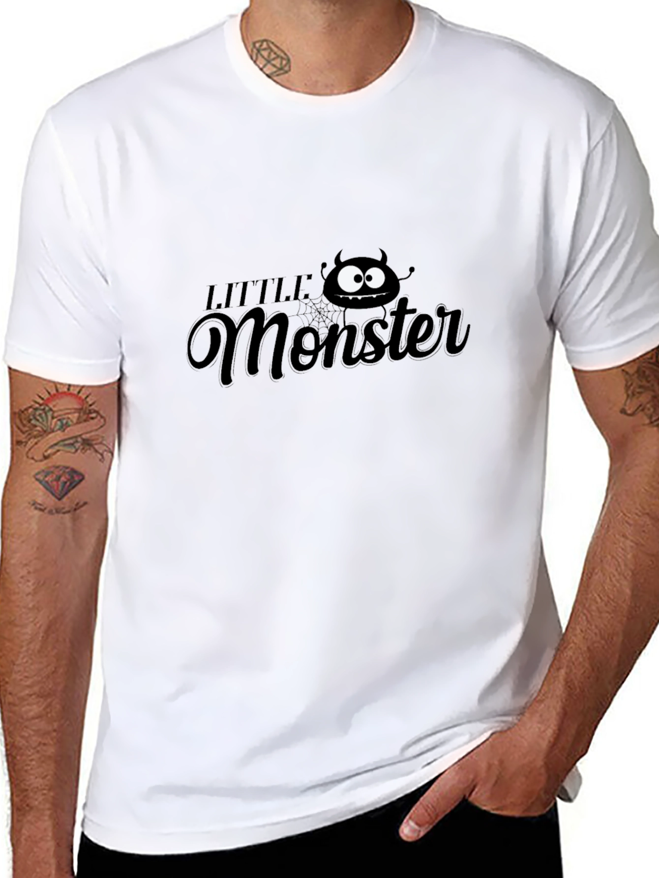Little Monster Graphic Tee - Fun Casual Style