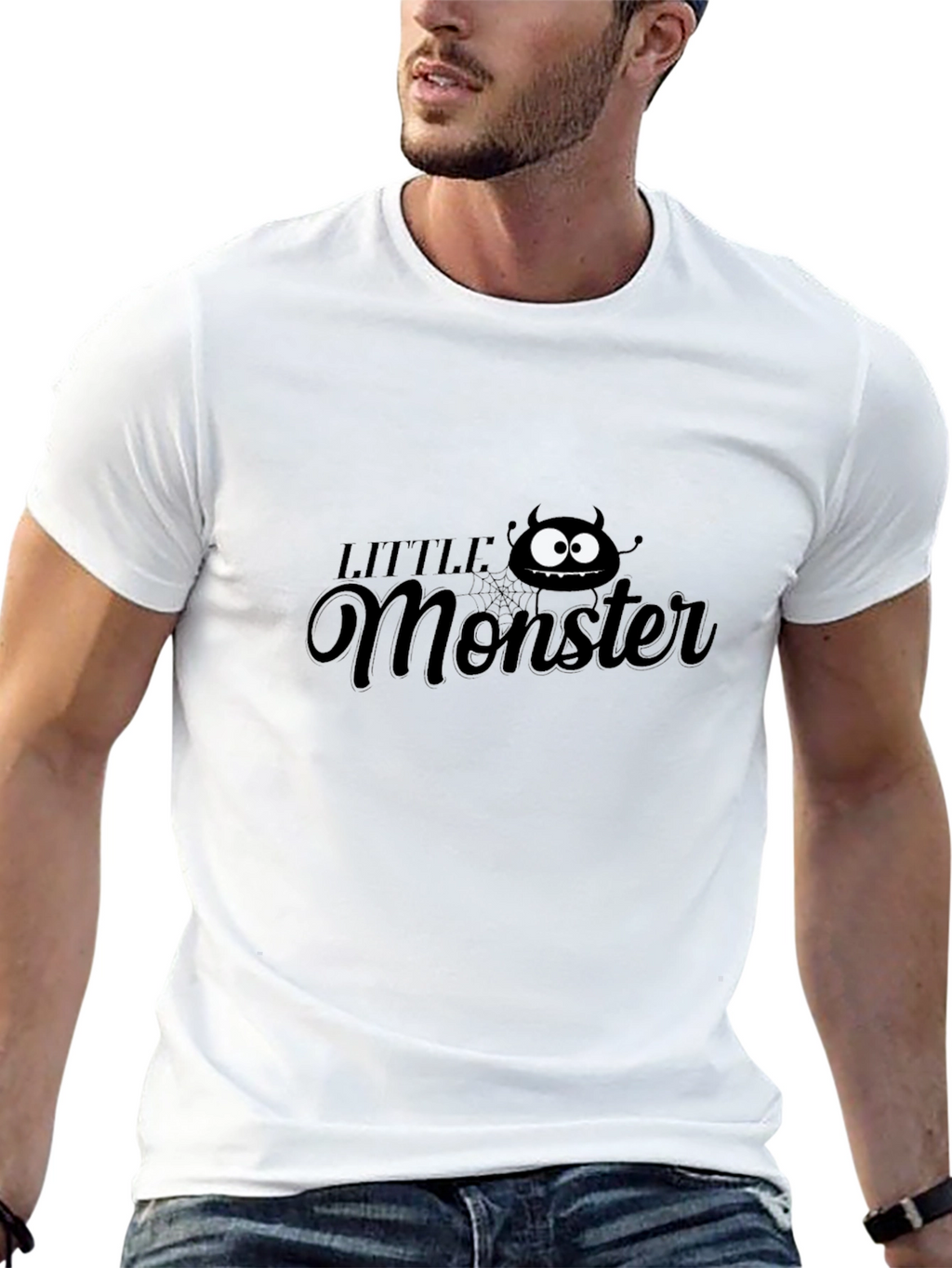 Little Monster Graphic Tee - Fun Casual Style