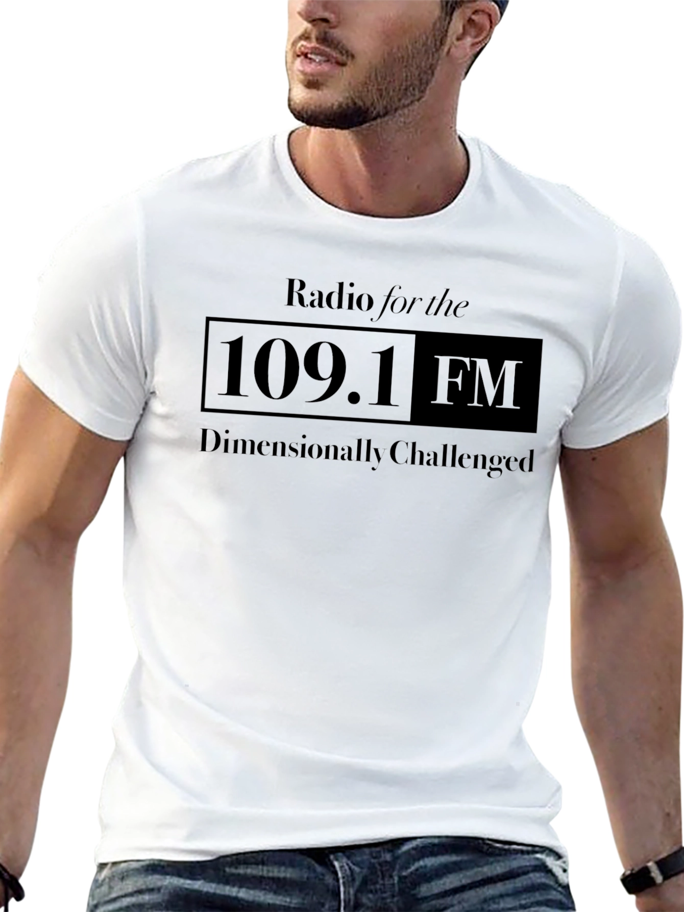 Radio 109.1 FM T-Shirt: Dimensionally Challenged Edition