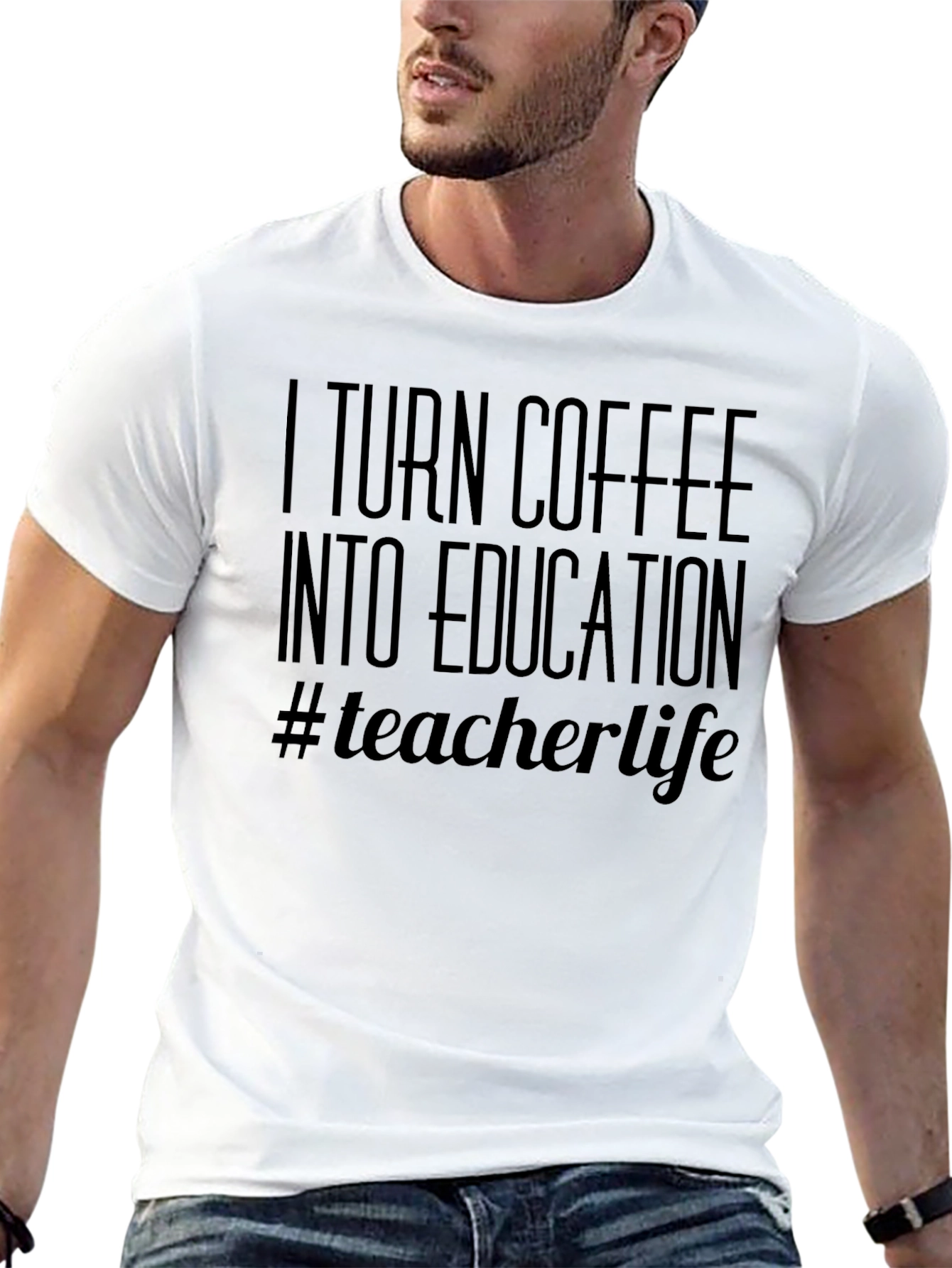 Coffee to Education T-Shirt Teacher Life