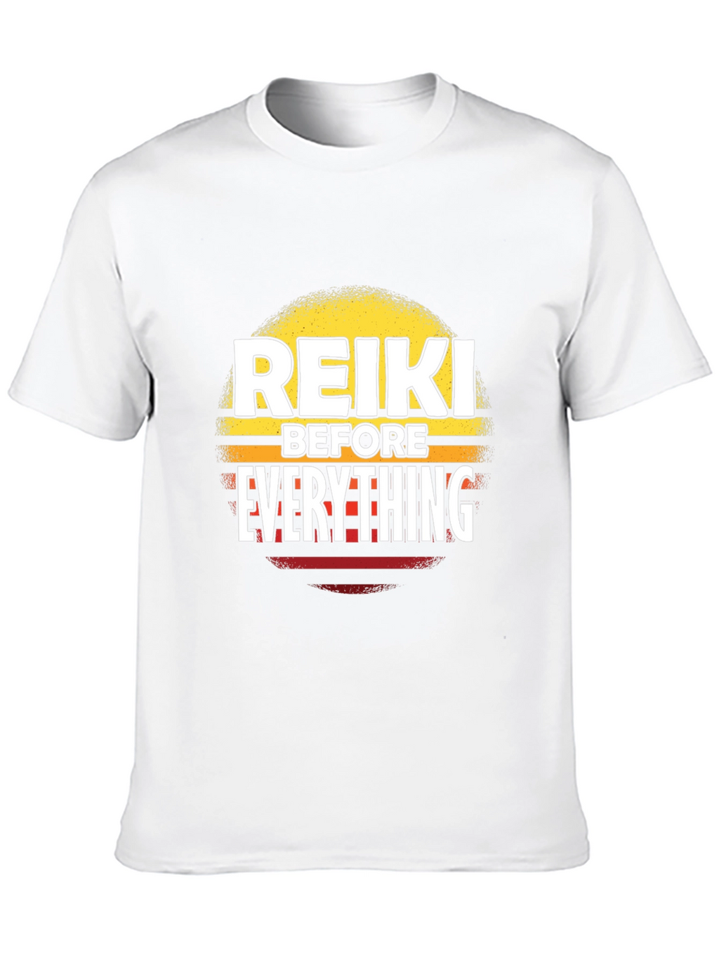 Reiki Before Everything Black T-Shirt