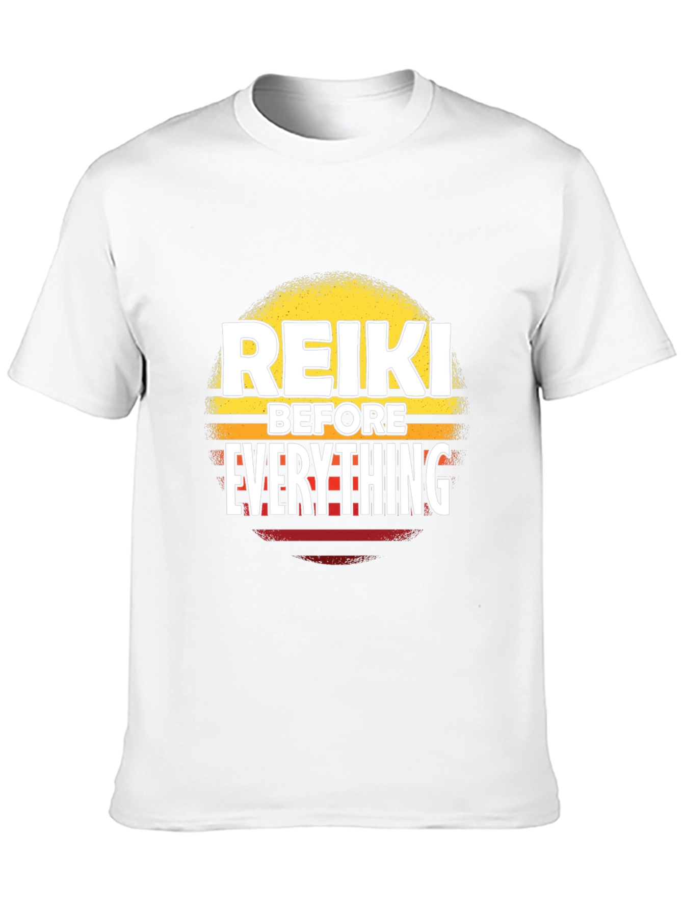 Reiki Before Everything Black T-Shirt