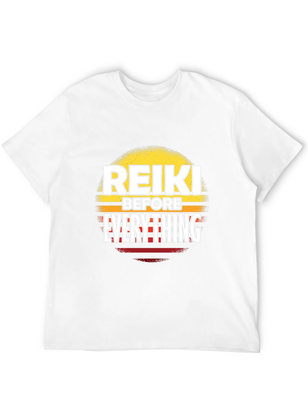 Reiki Before Everything Black T-Shirt