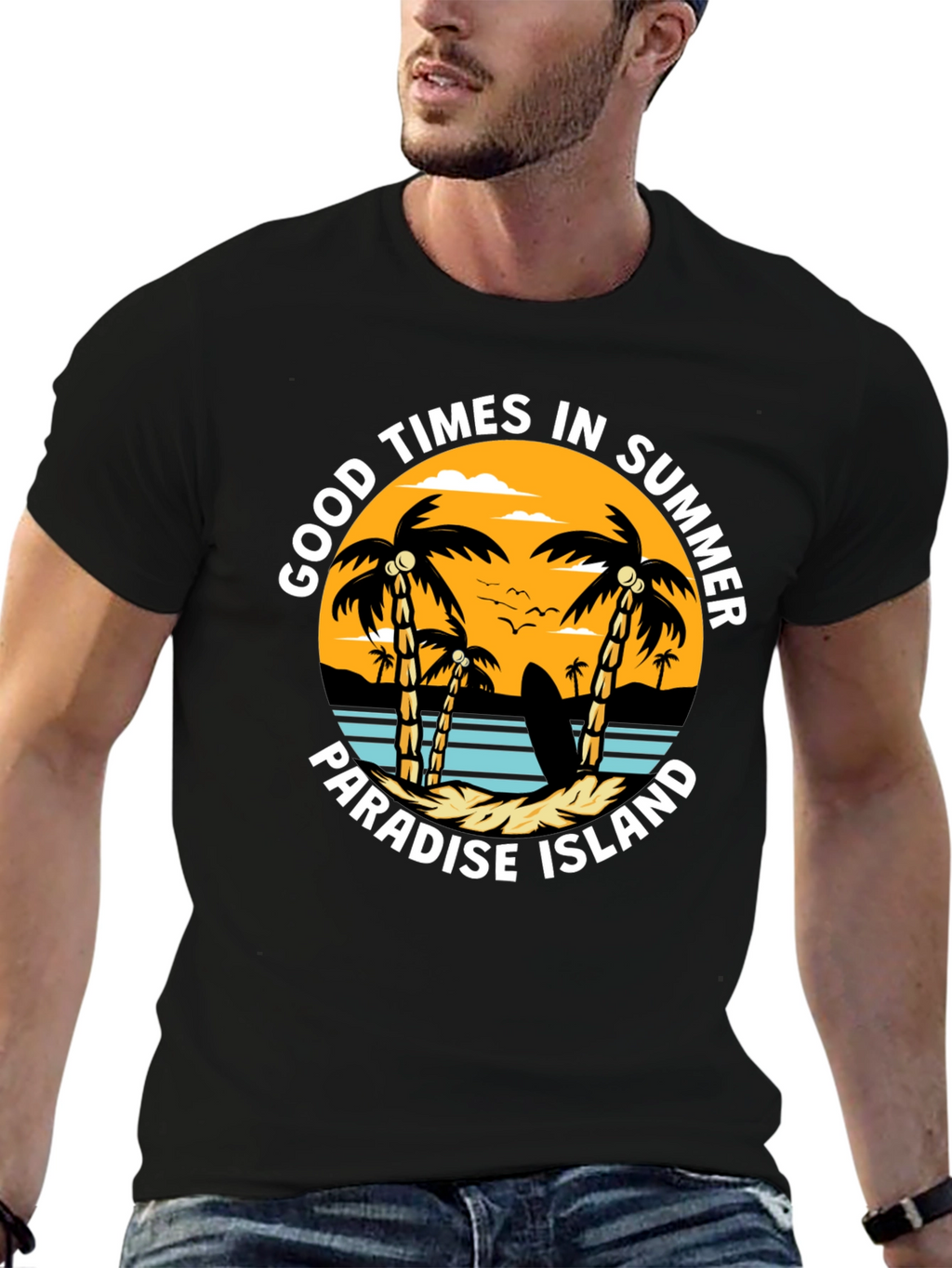 Good Times Summer Paradise Island T-Shirt