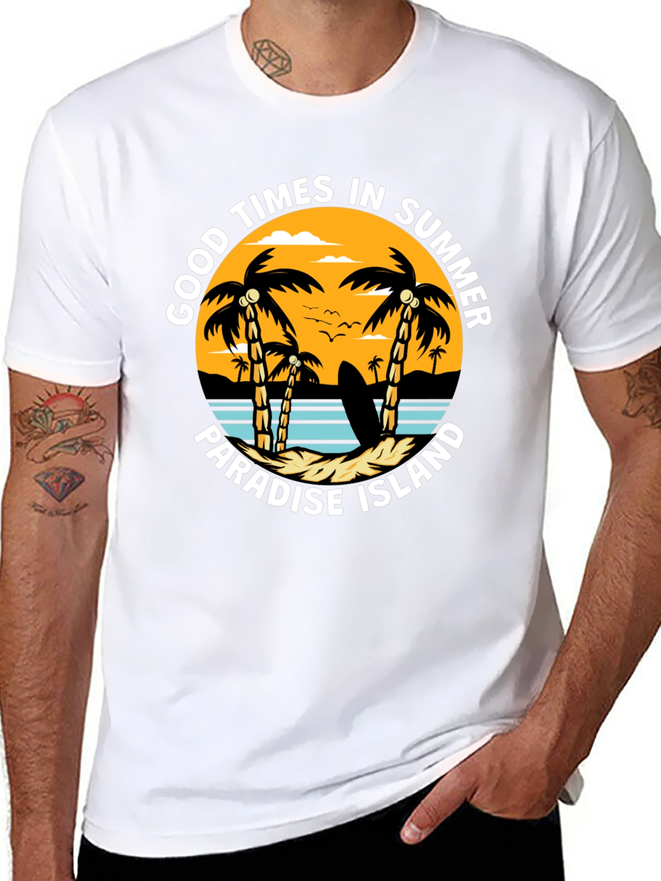 Good Times Summer Paradise Island T-Shirt