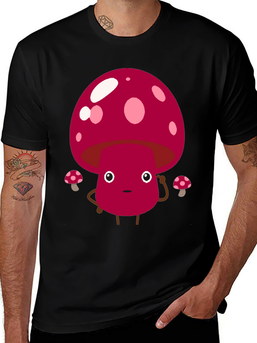 Mushroom Graphic Tee - Fun & Unique Design