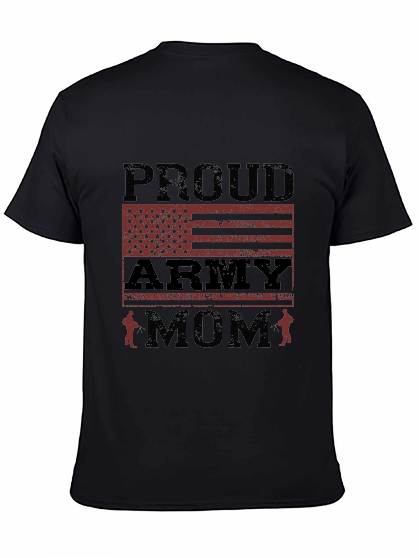 Proud Army Mom T-Shirt Military Family Tee