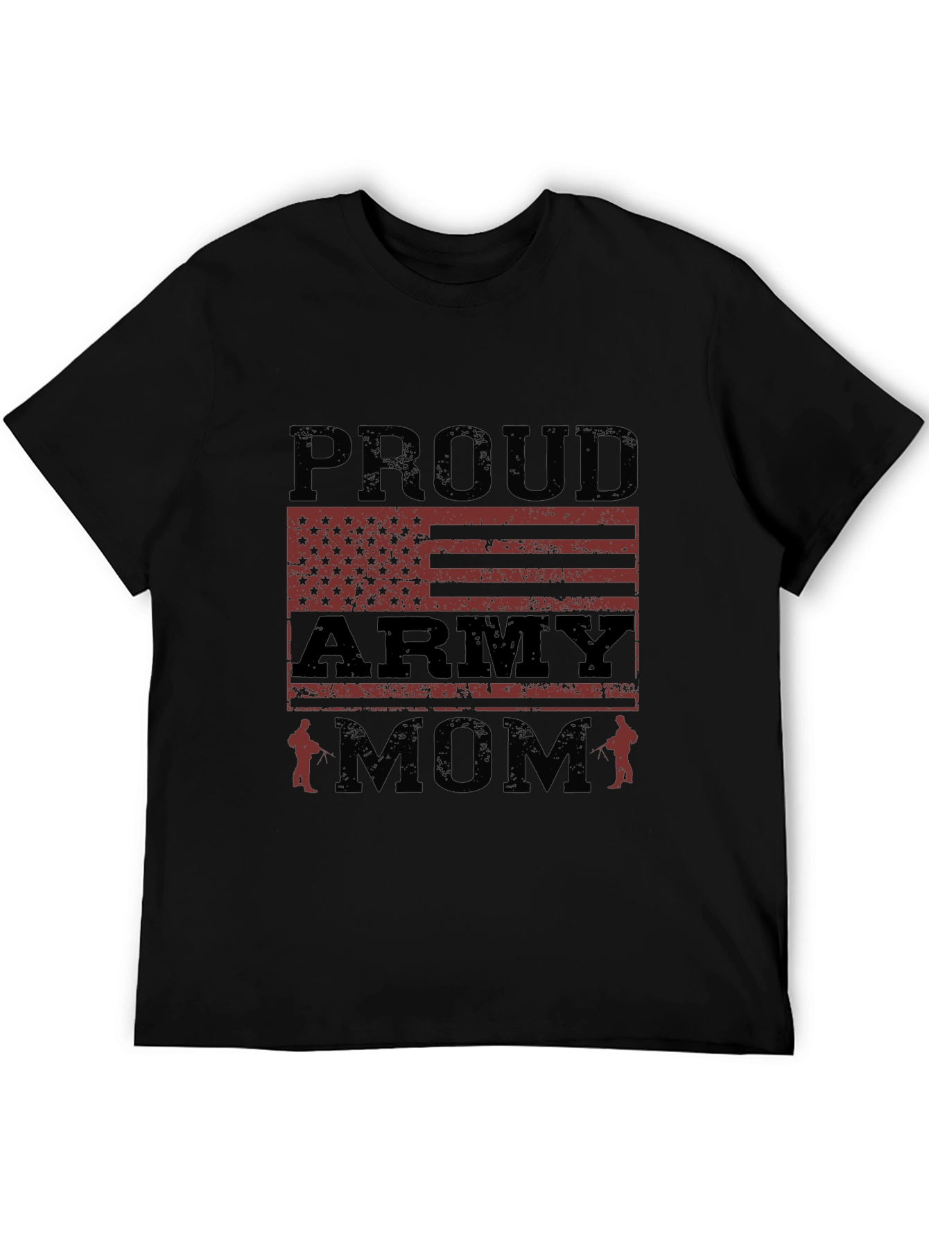 Proud Army Mom T-Shirt Military Family Tee