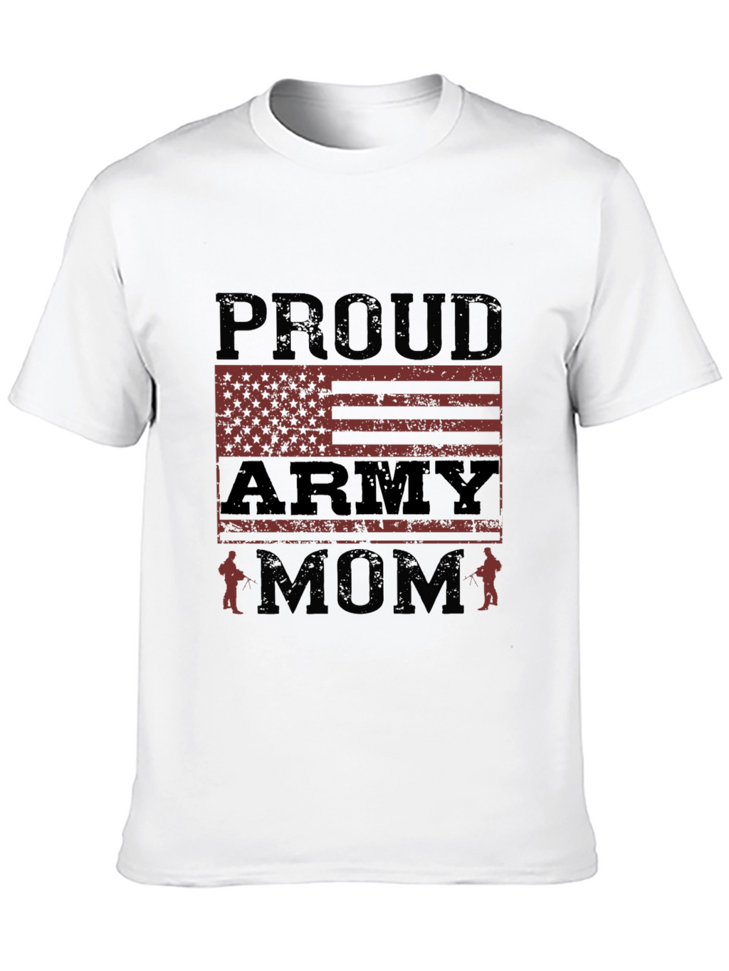 Proud Army Mom T-Shirt Military Family Tee