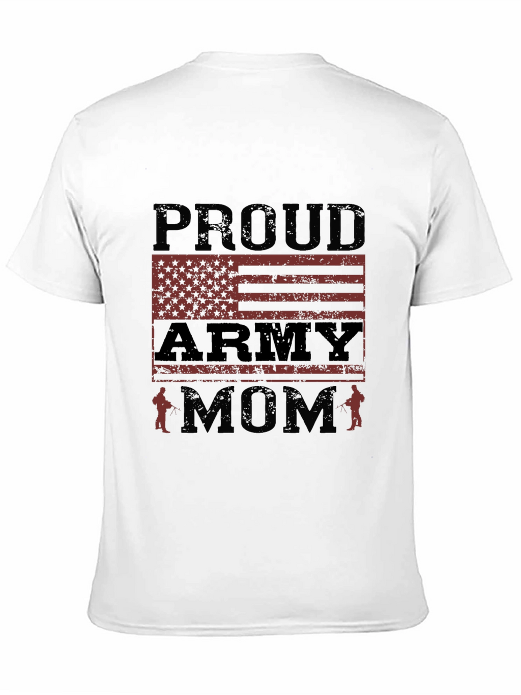 Proud Army Mom T-Shirt Military Family Tee