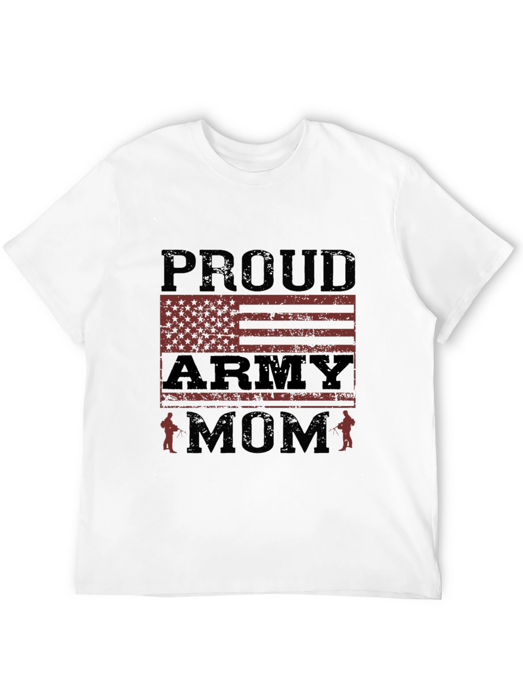 Proud Army Mom T-Shirt Military Family Tee