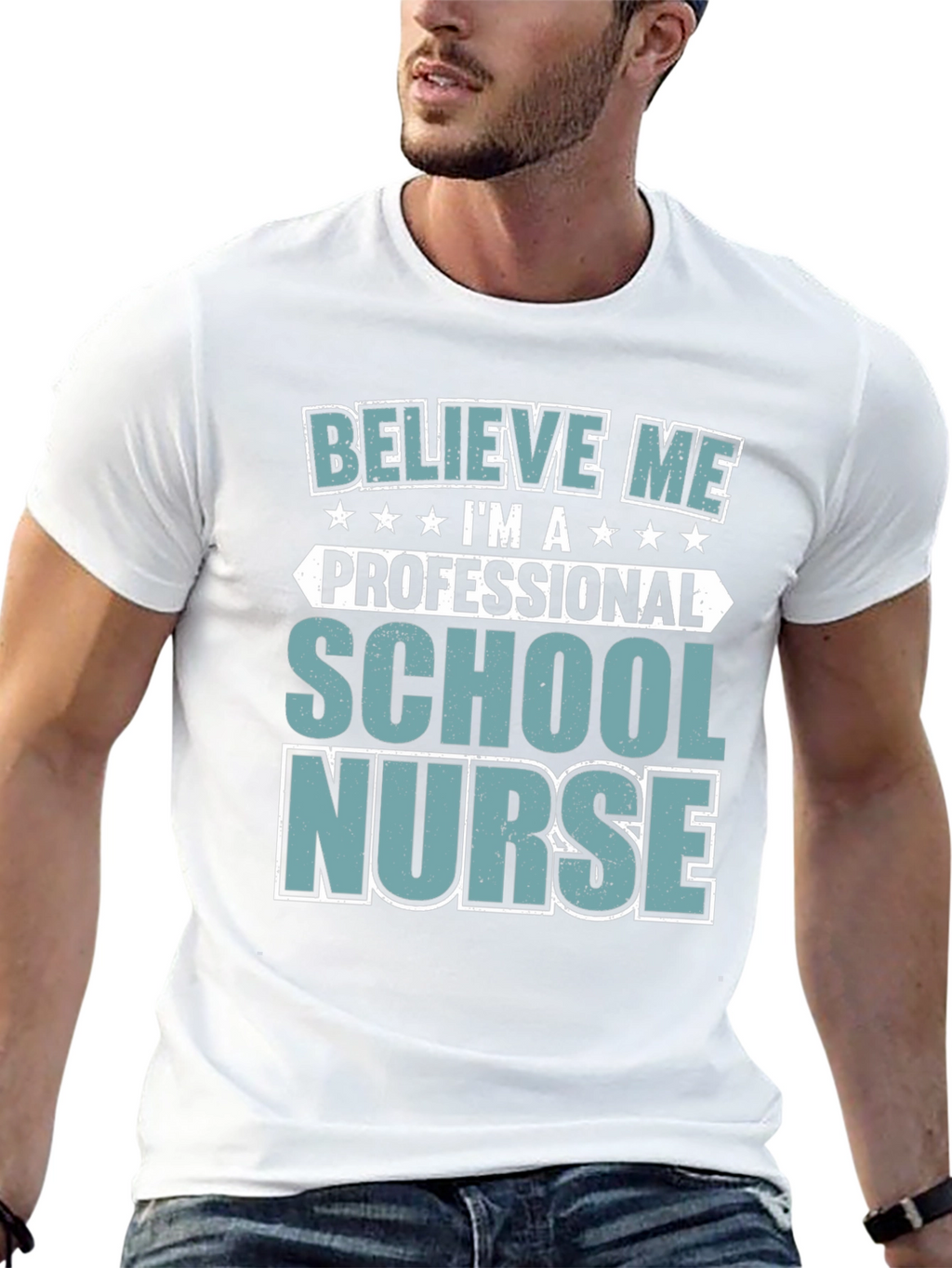 School Nurse Tee - Believe Me Professional Design