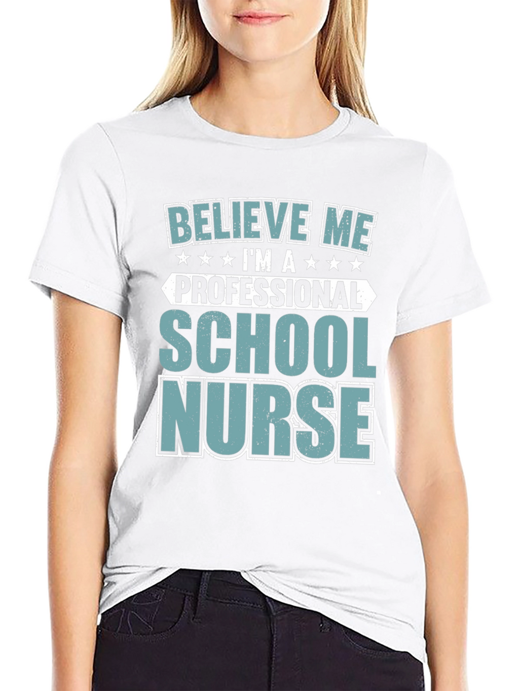 School Nurse Tee - Believe Me Professional Design