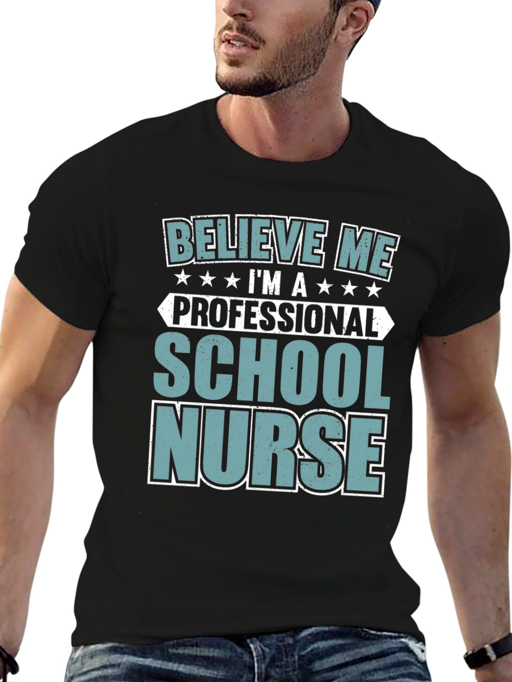 School Nurse Tee - Believe Me Professional Design