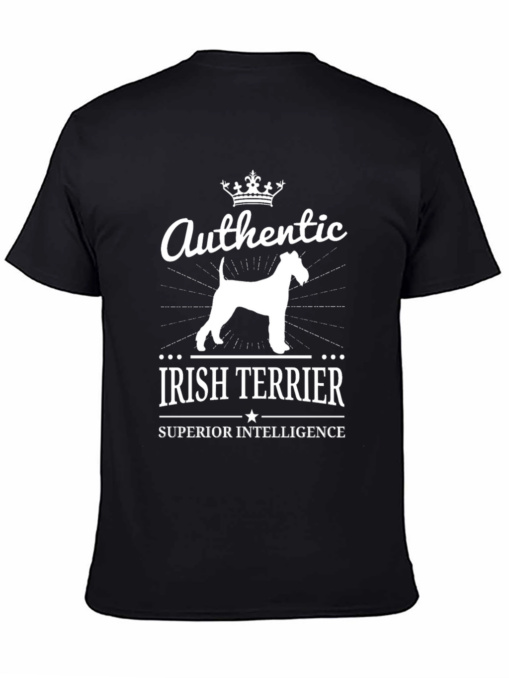 Authentic Irish Terrier Superior Intelligence T-Shirt