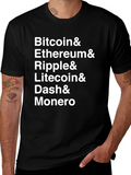 Bitcoin Ethereum & Crypto T-Shirt