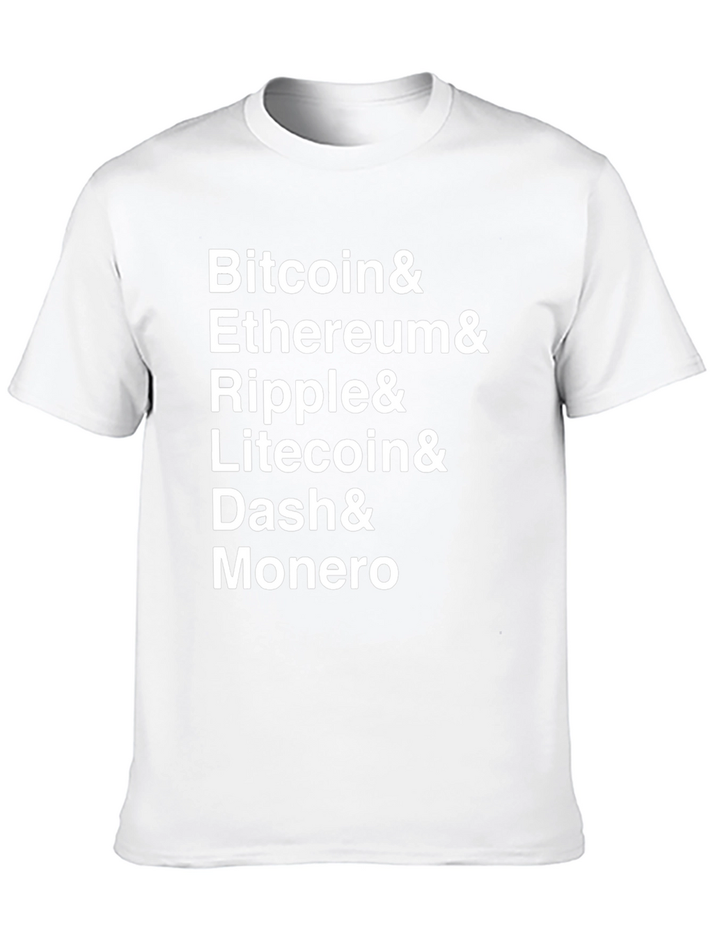 Bitcoin Ethereum & Crypto T-Shirt