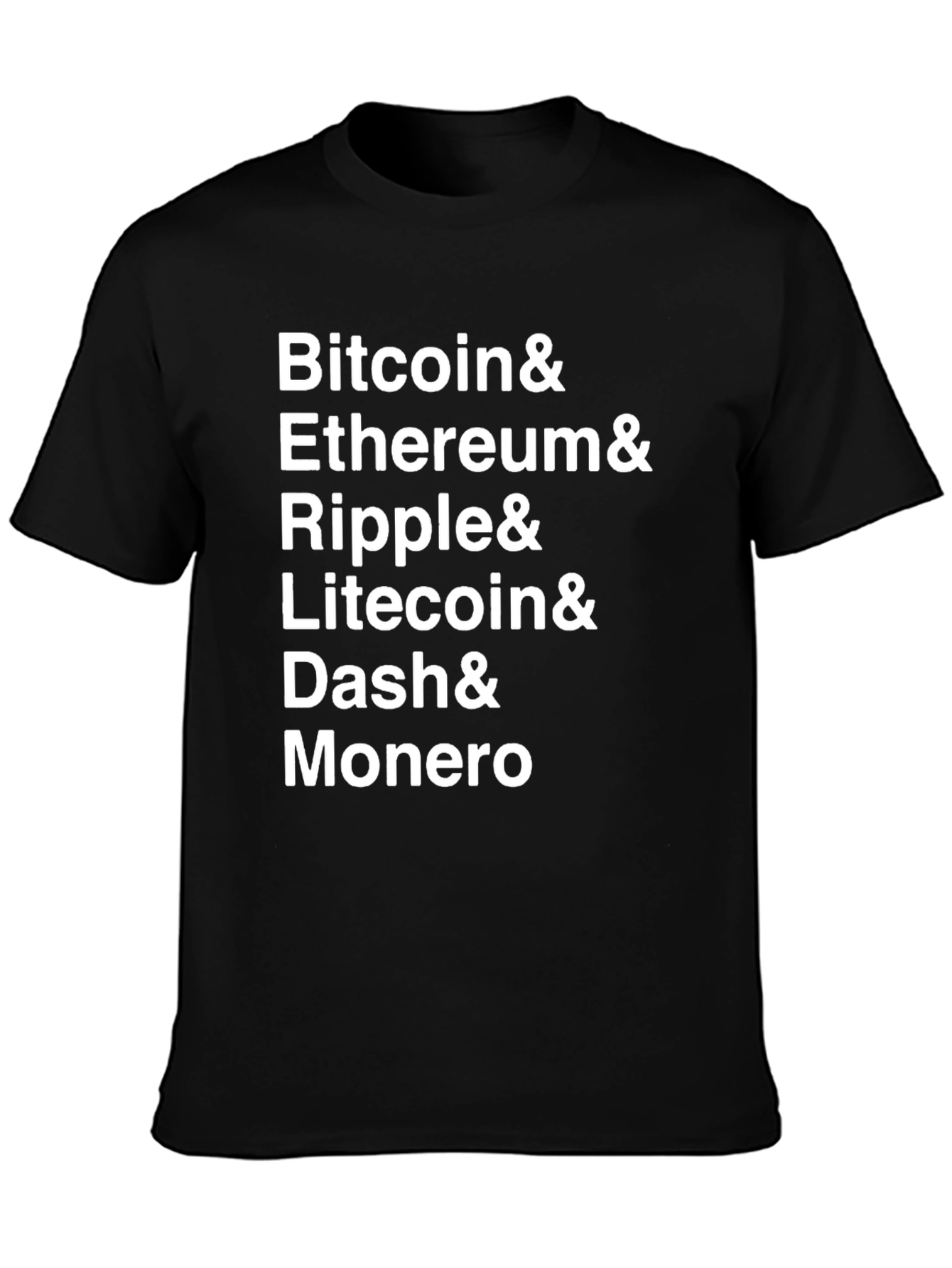 Bitcoin Ethereum & Crypto T-Shirt
