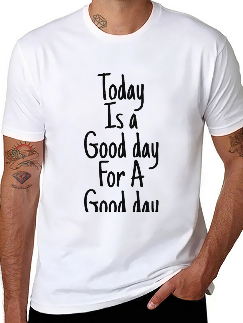 Good Day Graphic T-Shirt - Unisex Crew Neck